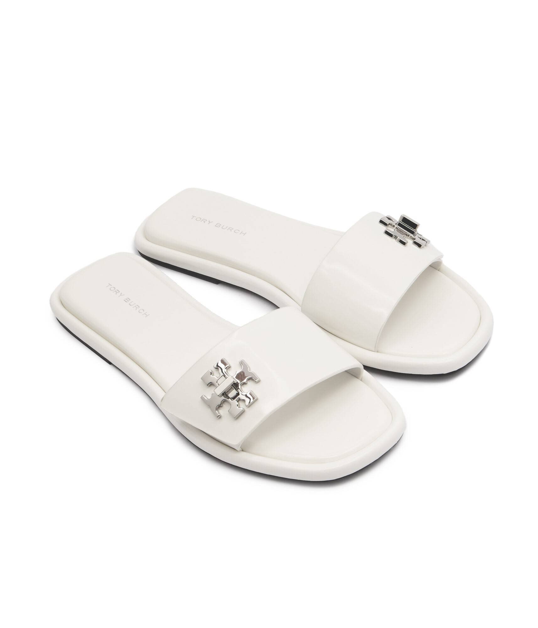 Tory Burch De piele șlapi T Lock