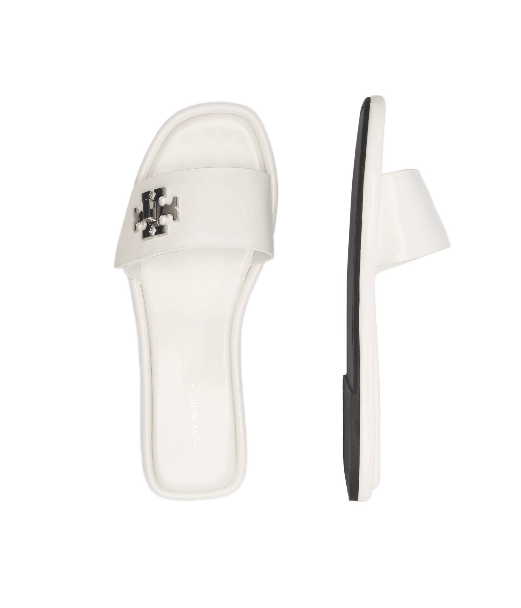 Tory Burch De piele șlapi T Lock