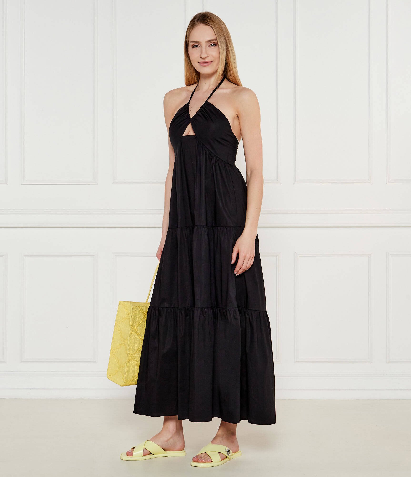 Tory Burch De piele șlapi T Lock
