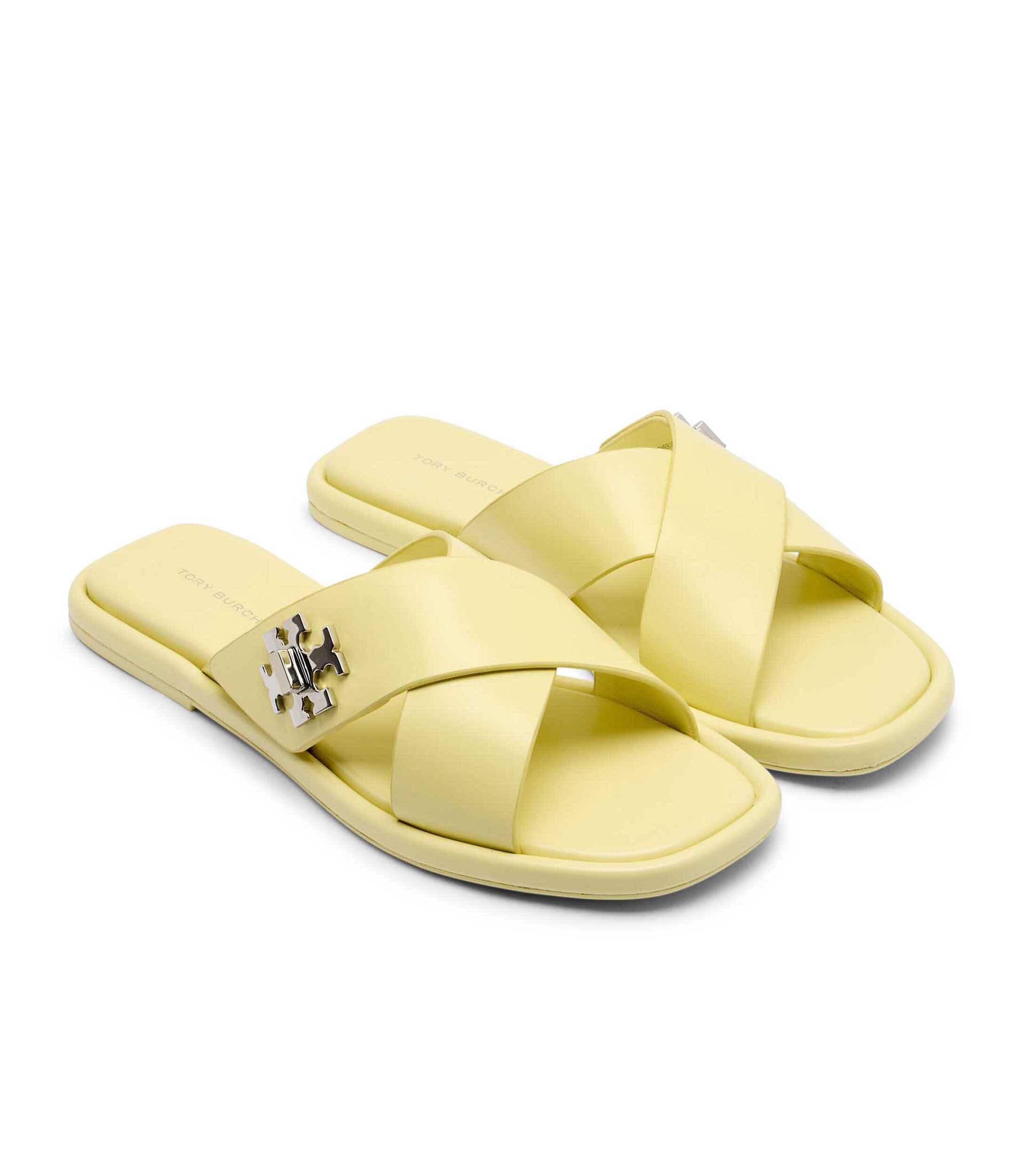 Tory Burch De piele șlapi T Lock