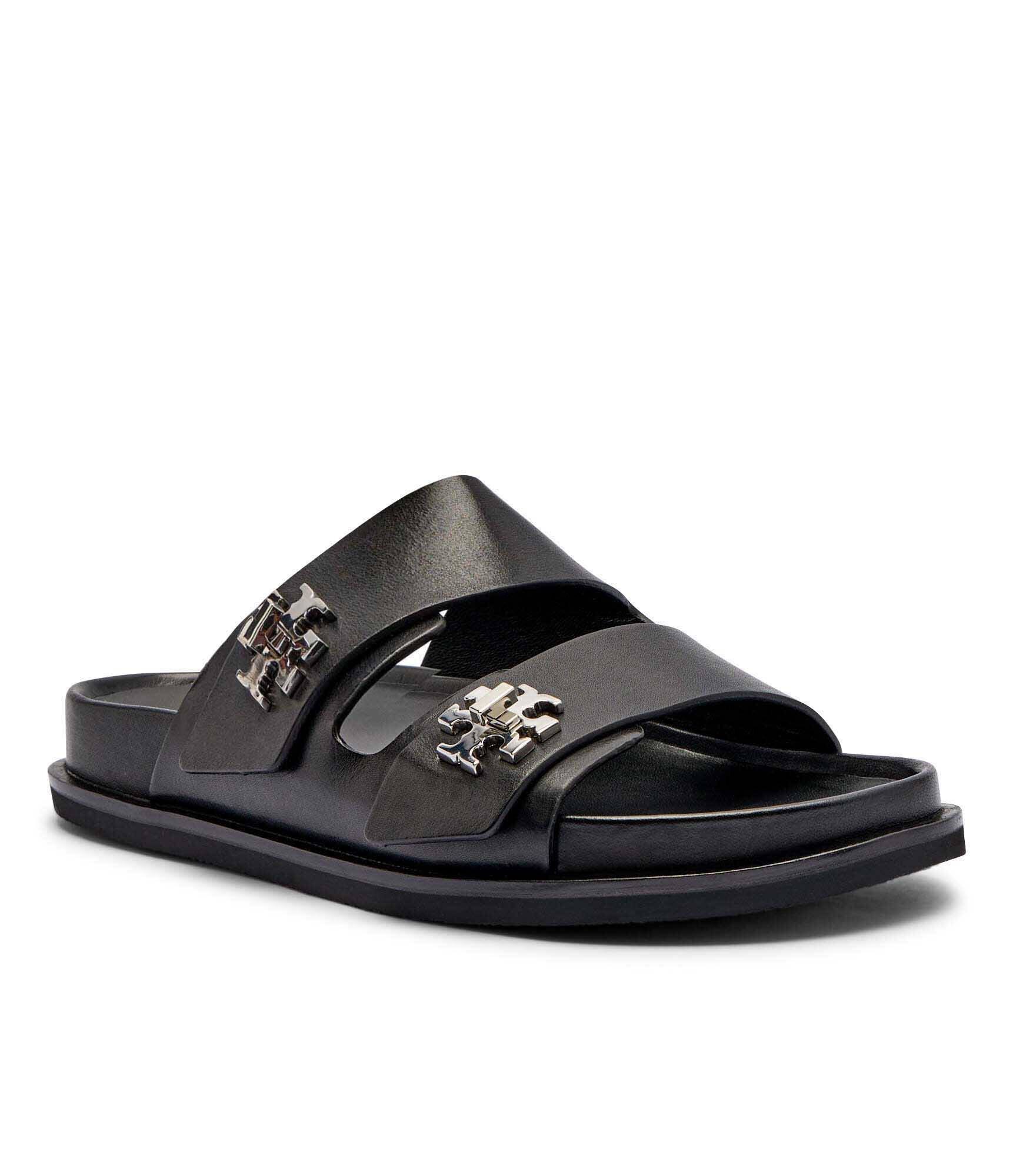 Tory Burch De piele șlapi Turnlock Sport