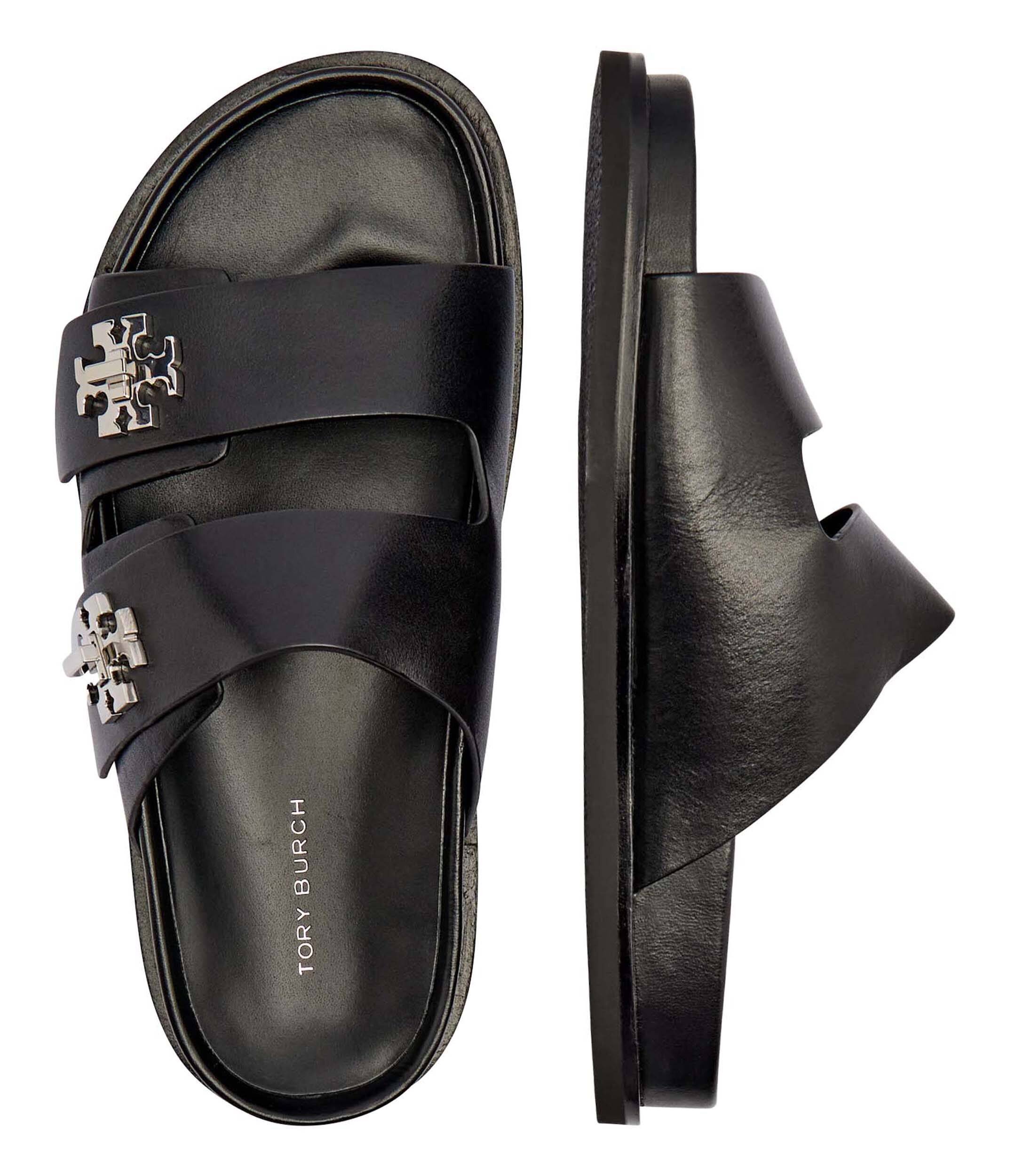 Tory Burch De piele șlapi Turnlock Sport