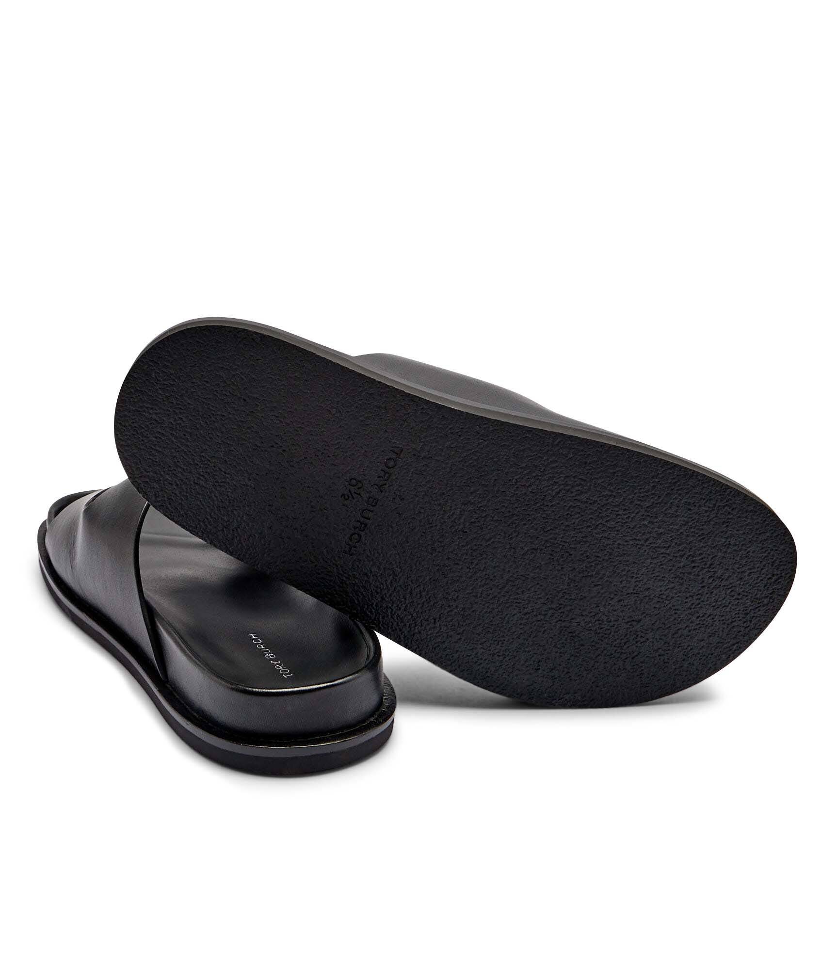 Tory Burch De piele șlapi Turnlock Sport