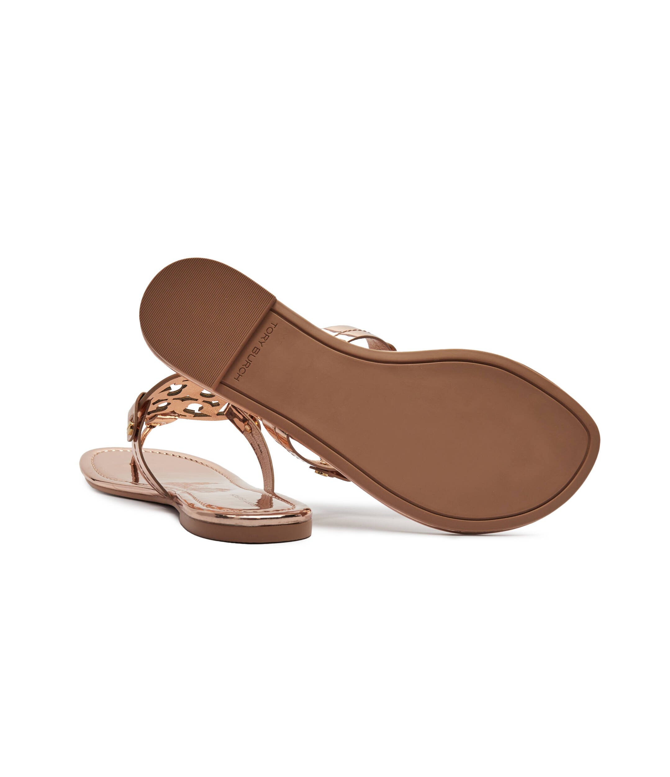 Tory Burch Flip flops Miller cu adaos de piele