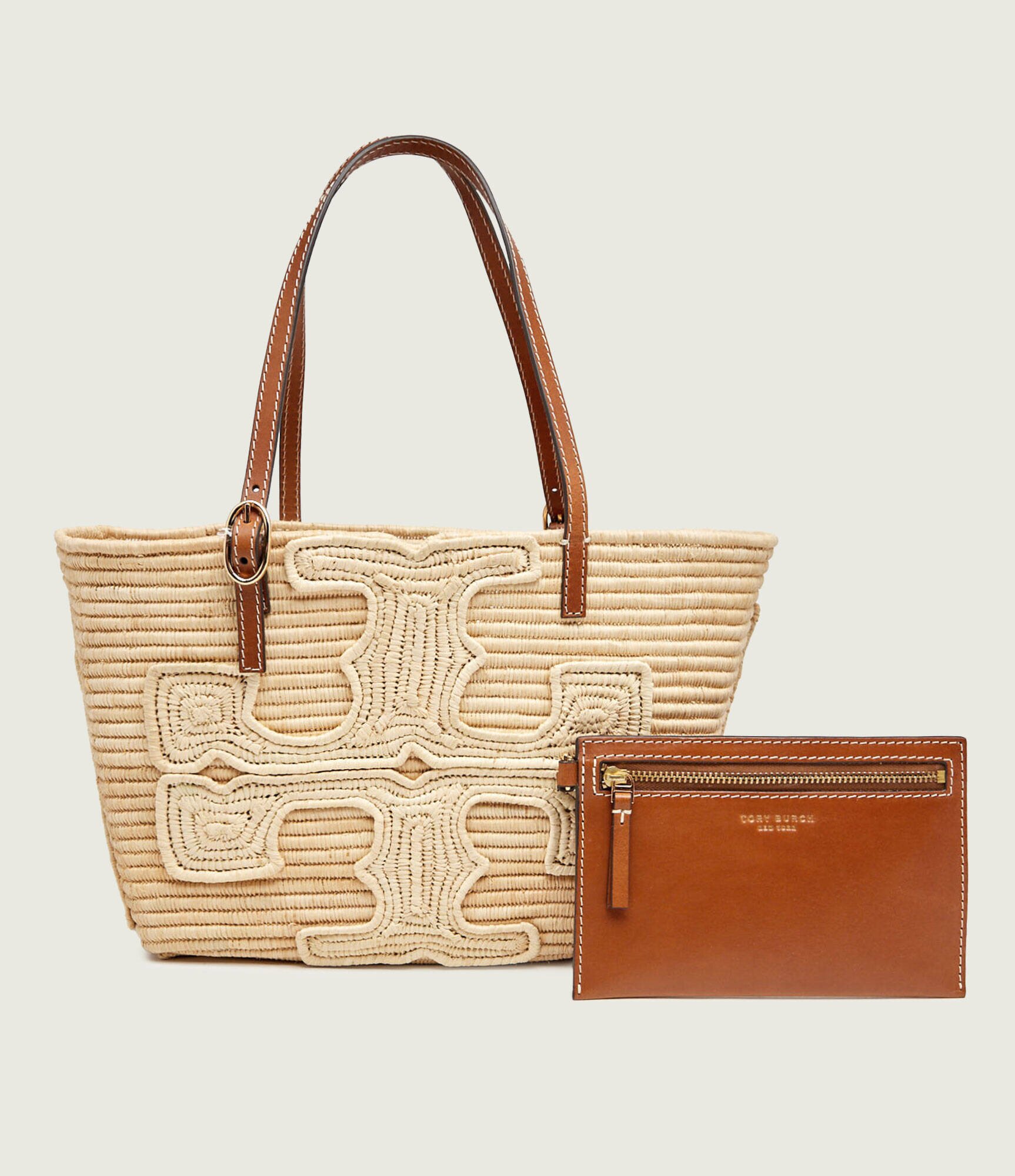 Tory Burch Geantă pe umăr Ella | x Doum cu adaos de piele