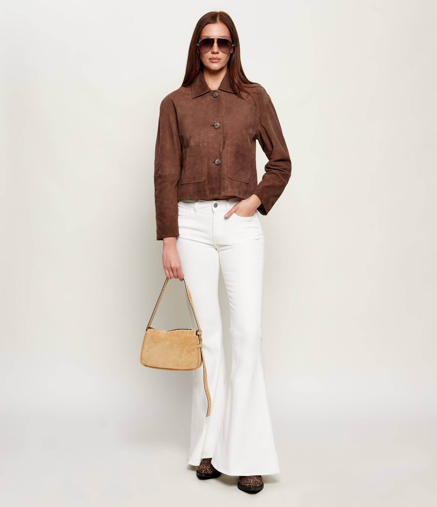 Tory Burch Geantă pe umăr Romy | piele întoarsă