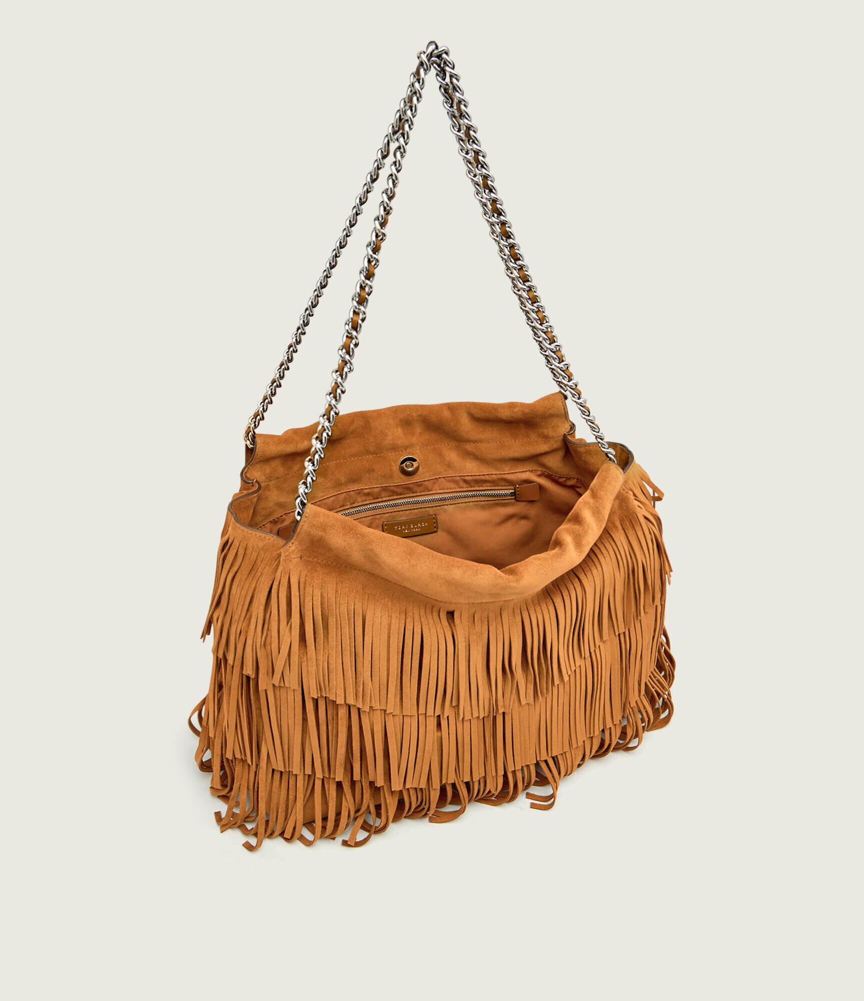 Tory Burch Geantă shopper Fleming | piele întoarsă