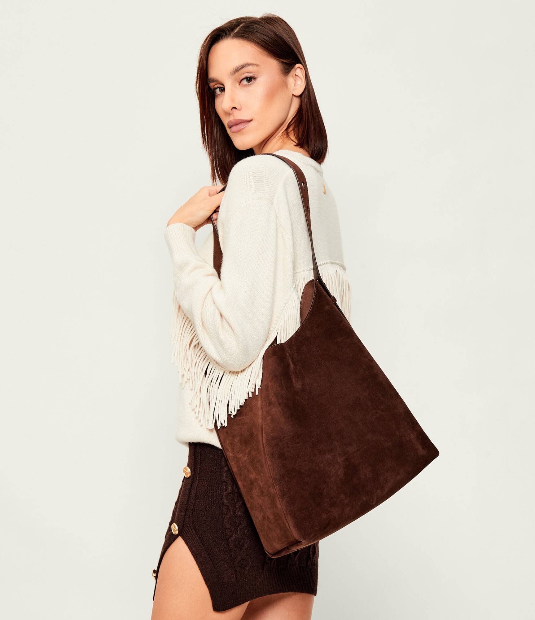 Tory Burch Geantă shopper Romy | piele întoarsă