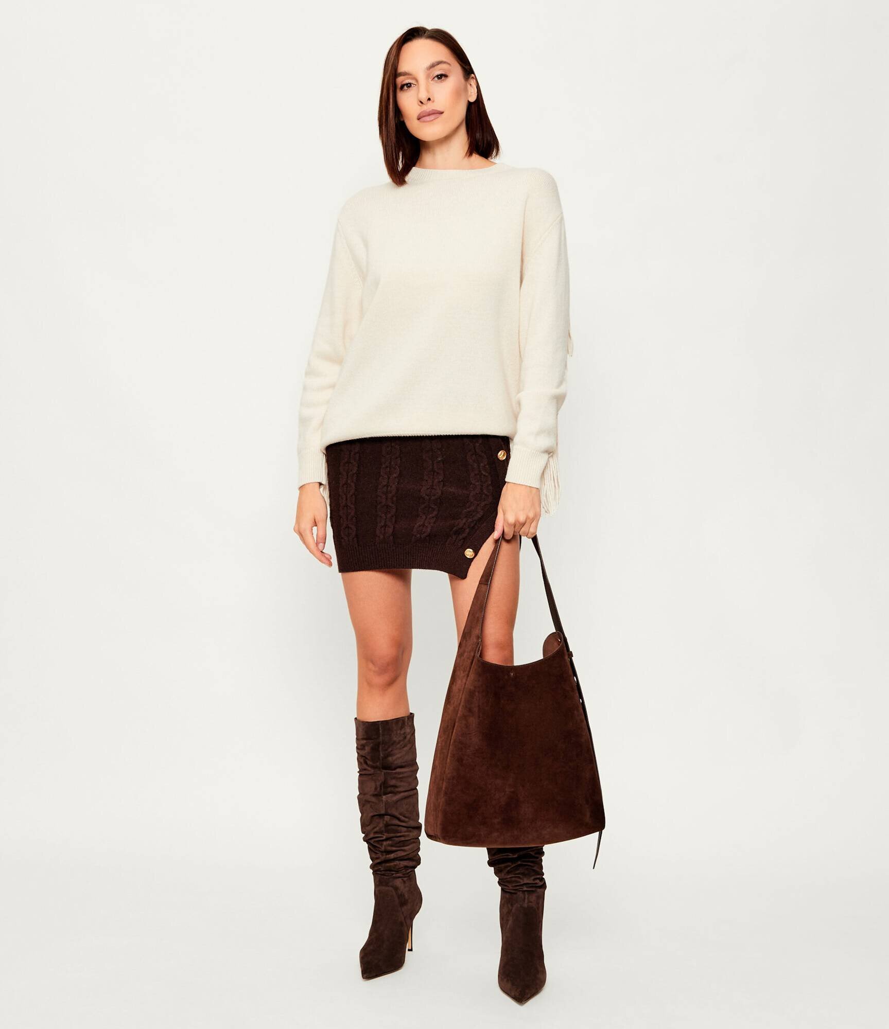 Tory Burch Geantă shopper Romy | piele întoarsă