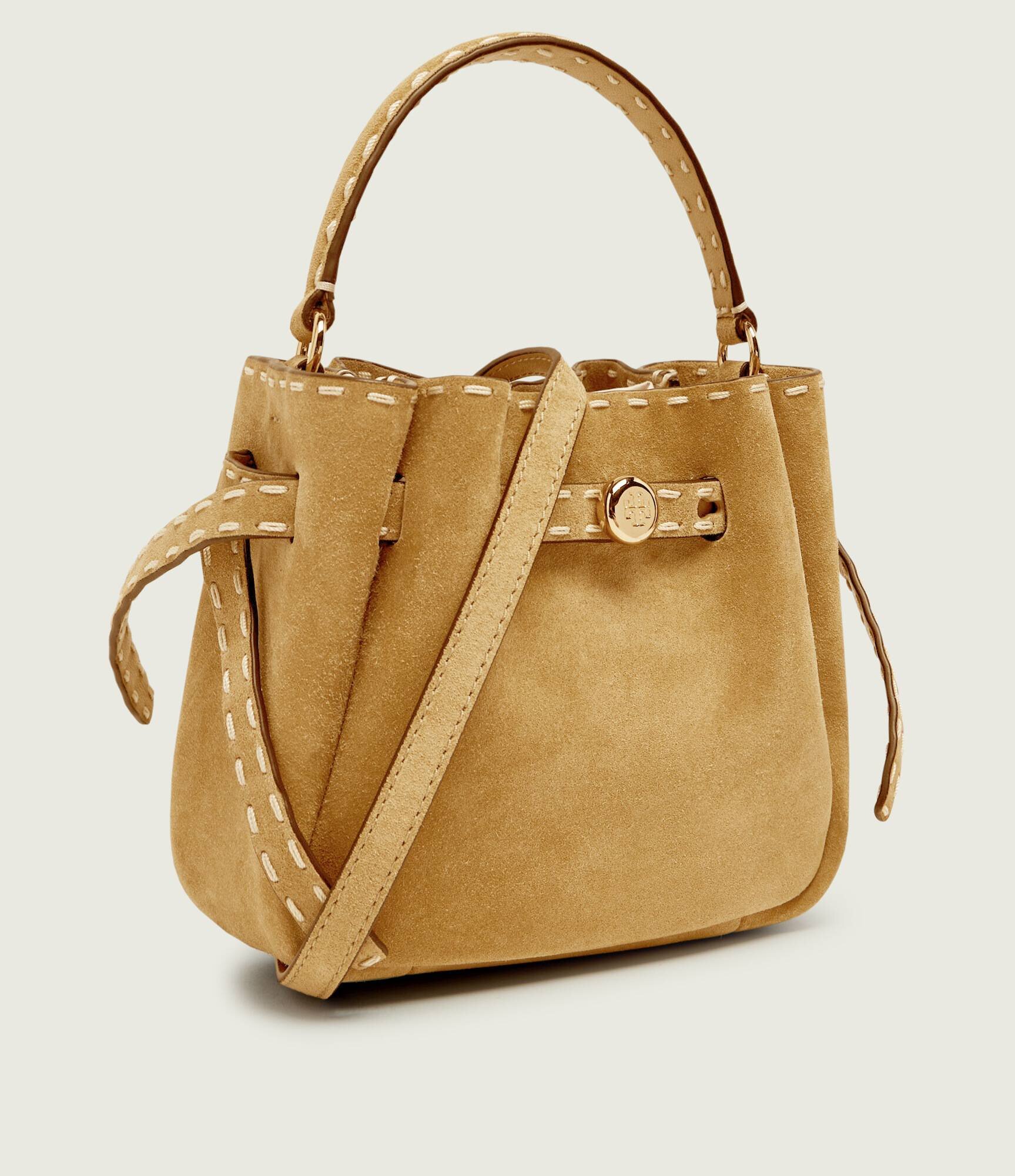 Tory Burch Geantă tip sac Romy Mini | piele întoarsă