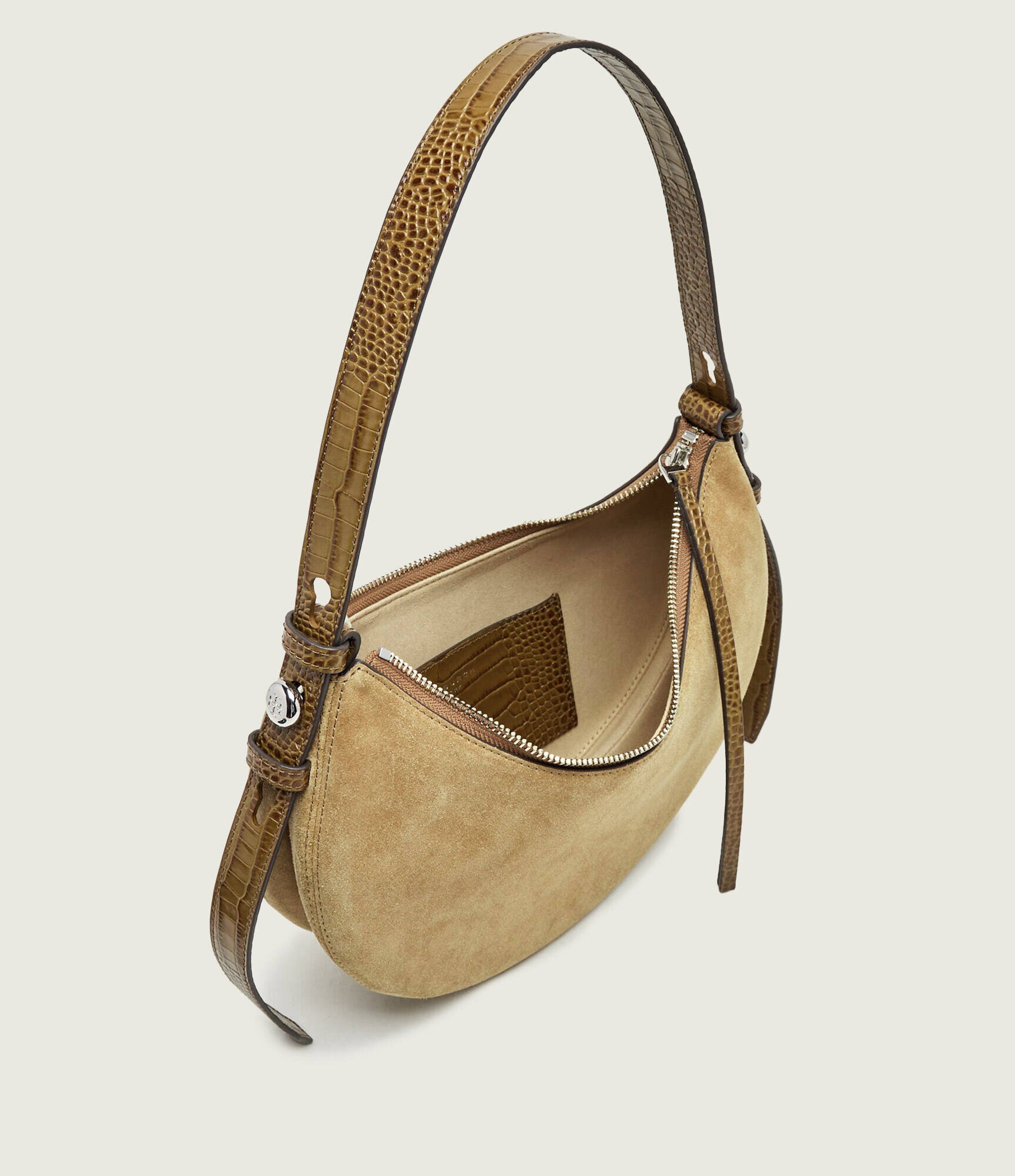 Tory Burch Hobo Romy | piele întoarsă