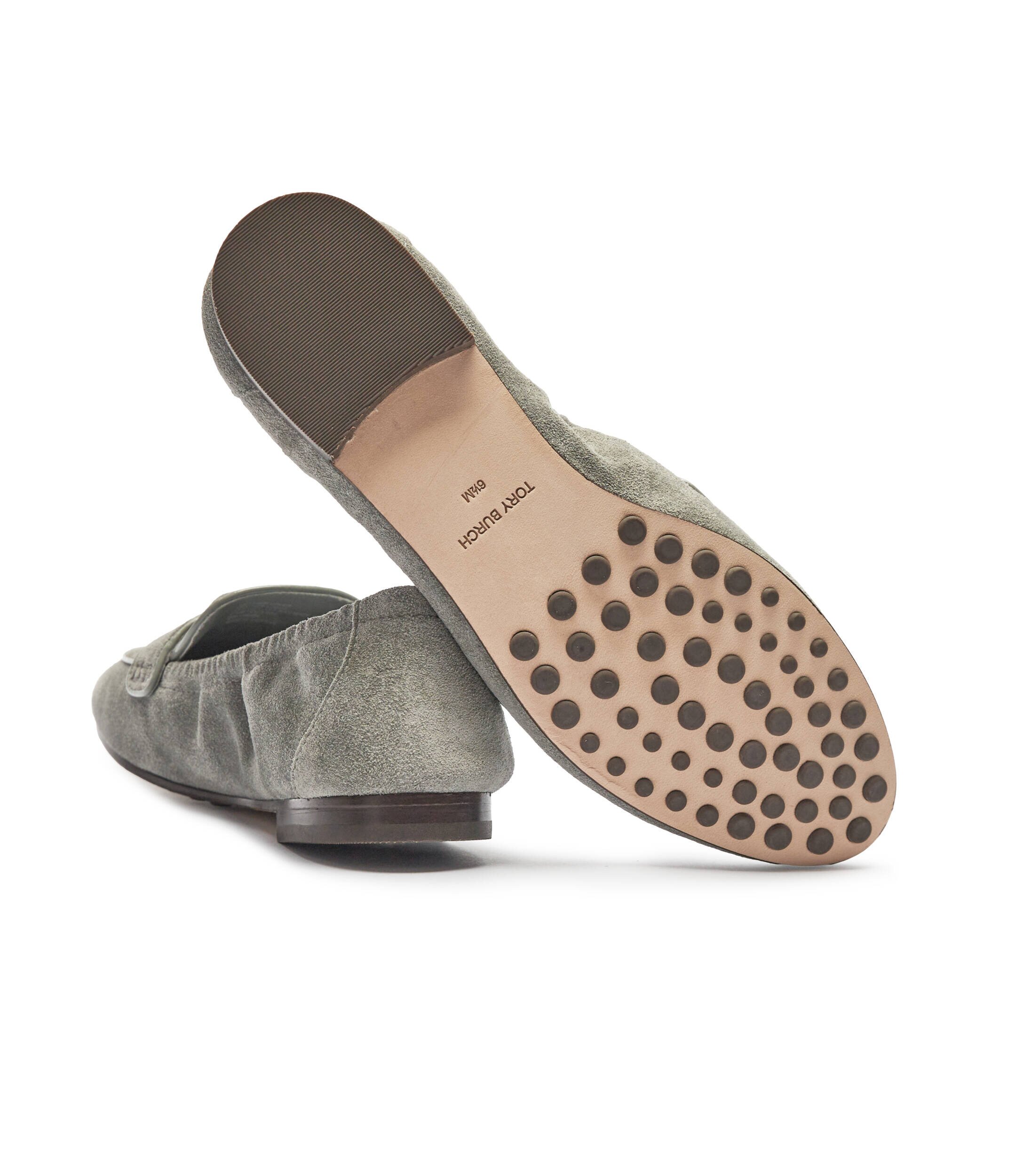 Tory Burch Pantofi loafer Ballet | piele întoarsă
