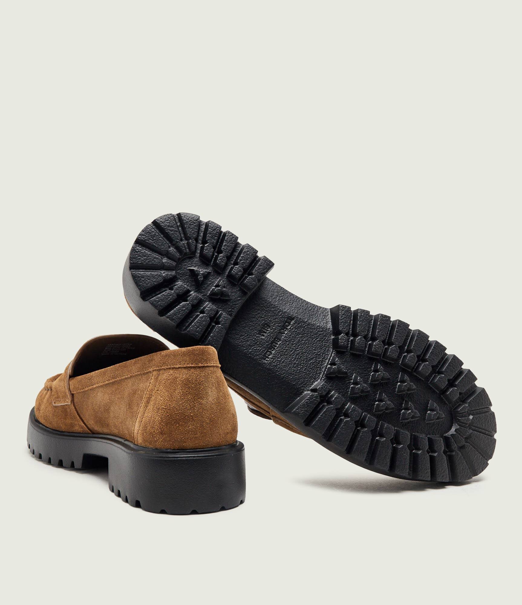 Tory Burch Pantofi loafer Classic Lug | piele întoarsă