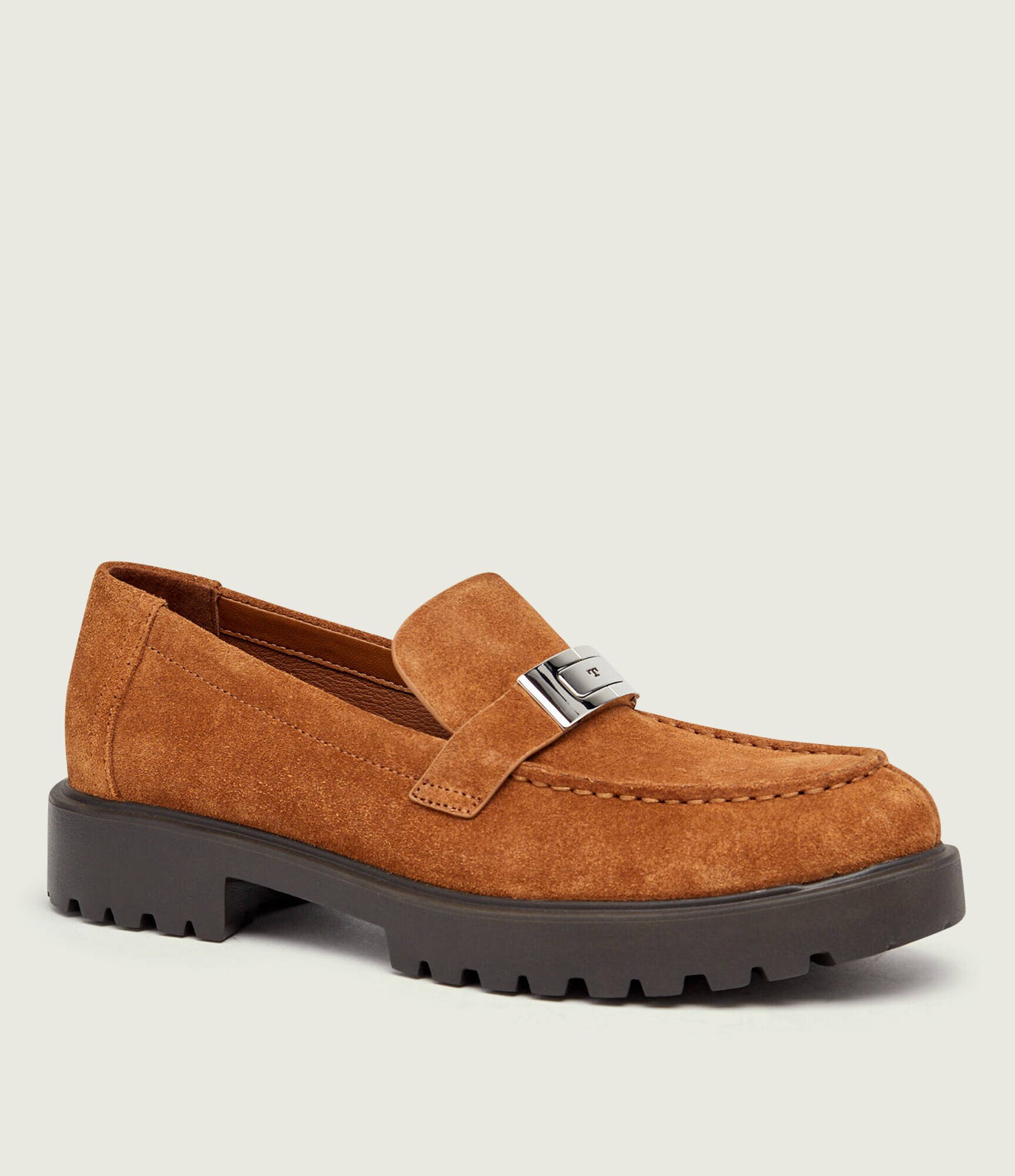 Tory Burch Pantofi loafer Leelee Lug | piele întoarsă