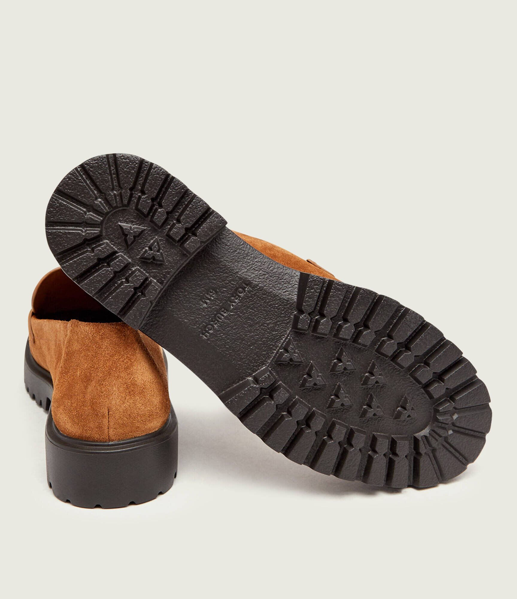 Tory Burch Pantofi loafer Leelee Lug | piele întoarsă
