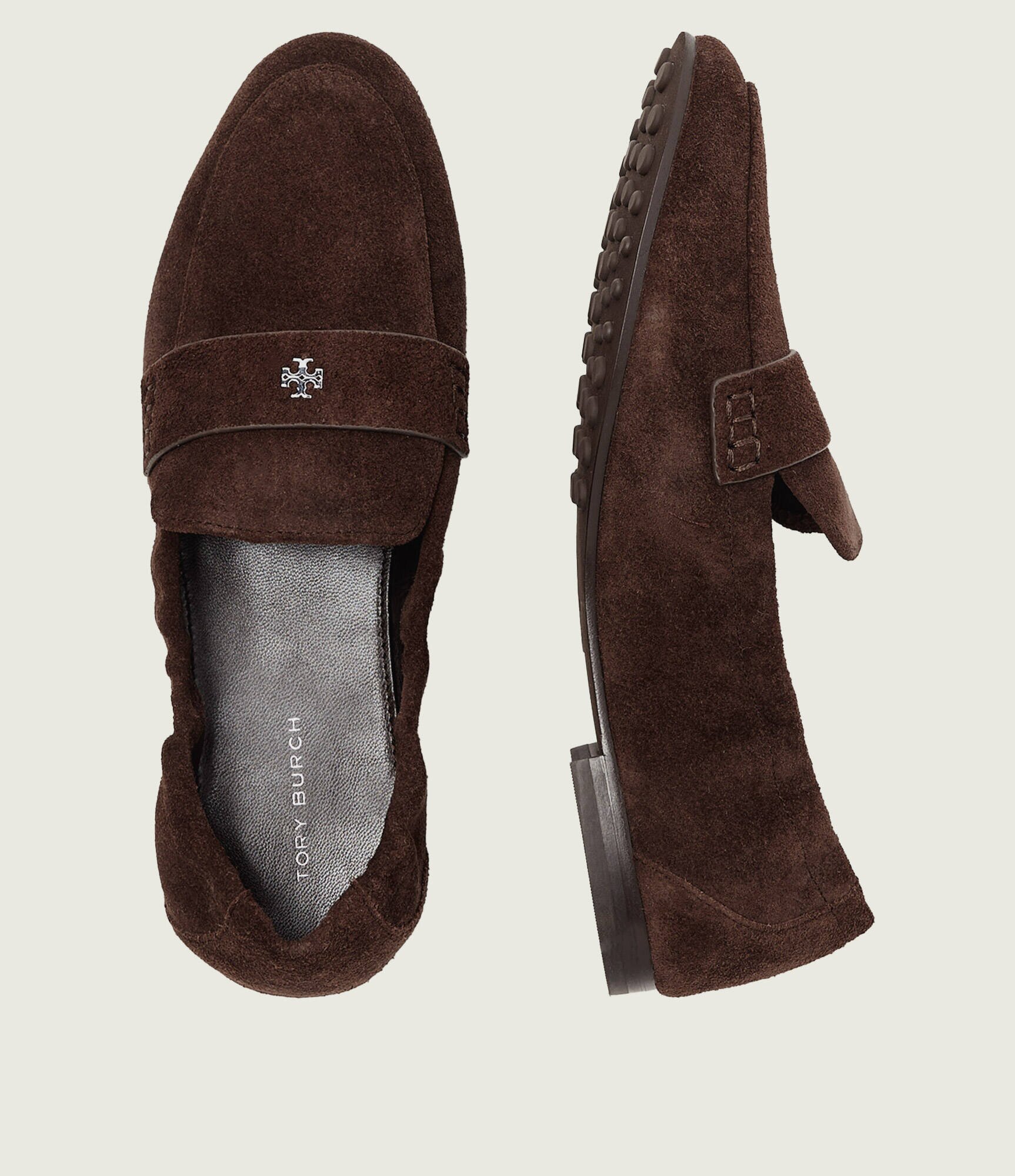 Tory Burch Pantofi lords BALLET | piele întoarsă