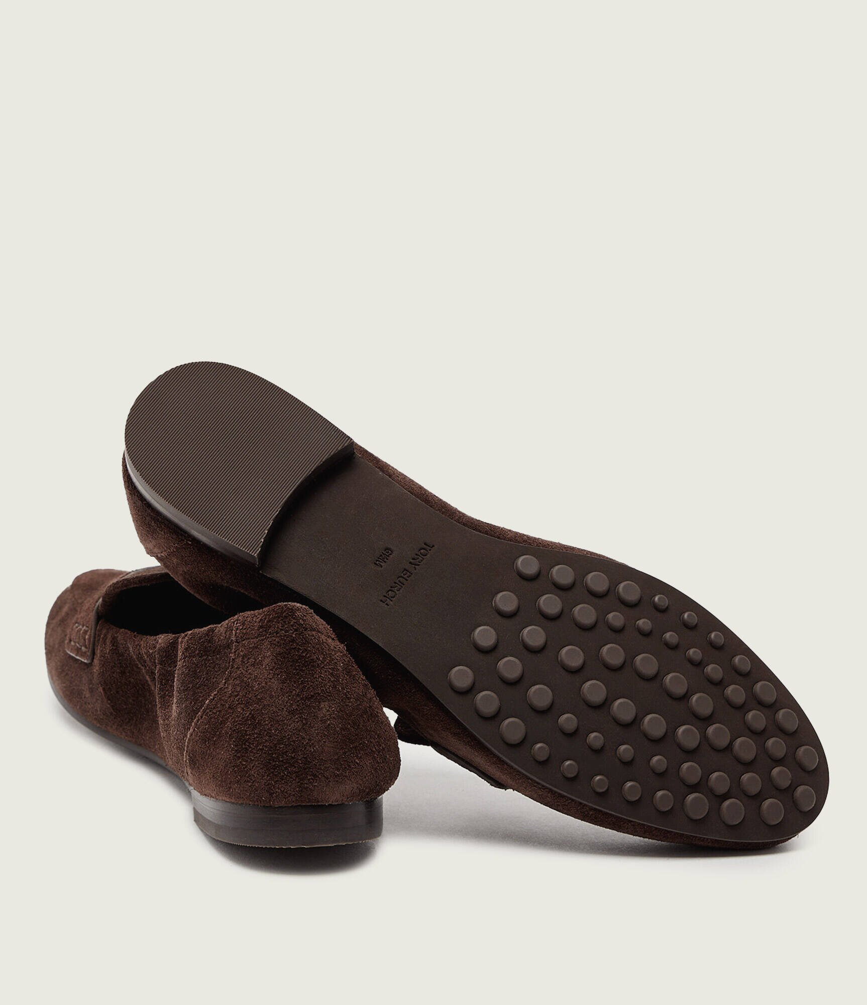 Tory Burch Pantofi lords BALLET | piele întoarsă