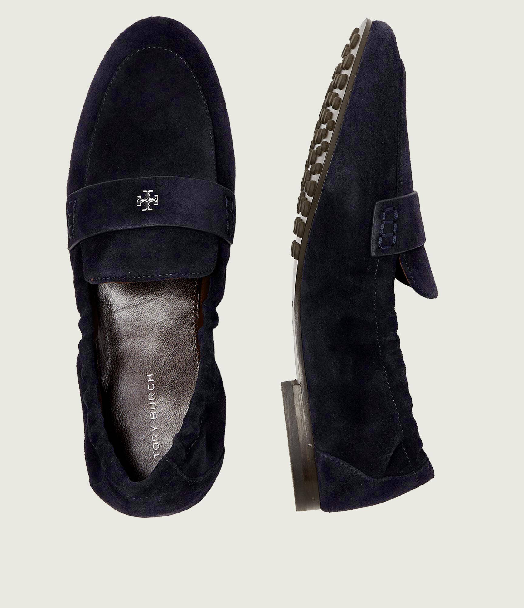 Tory Burch Pantofi lords | piele întoarsă