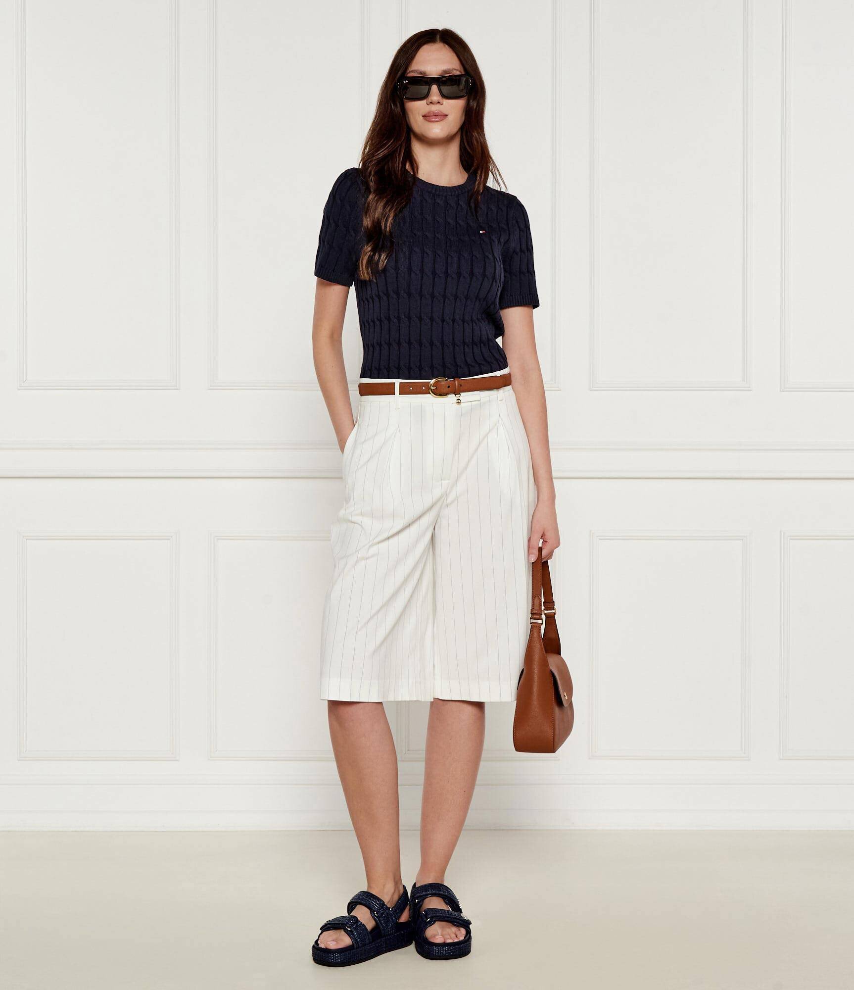 Tory Burch Sandale Kira cu adaos de piele