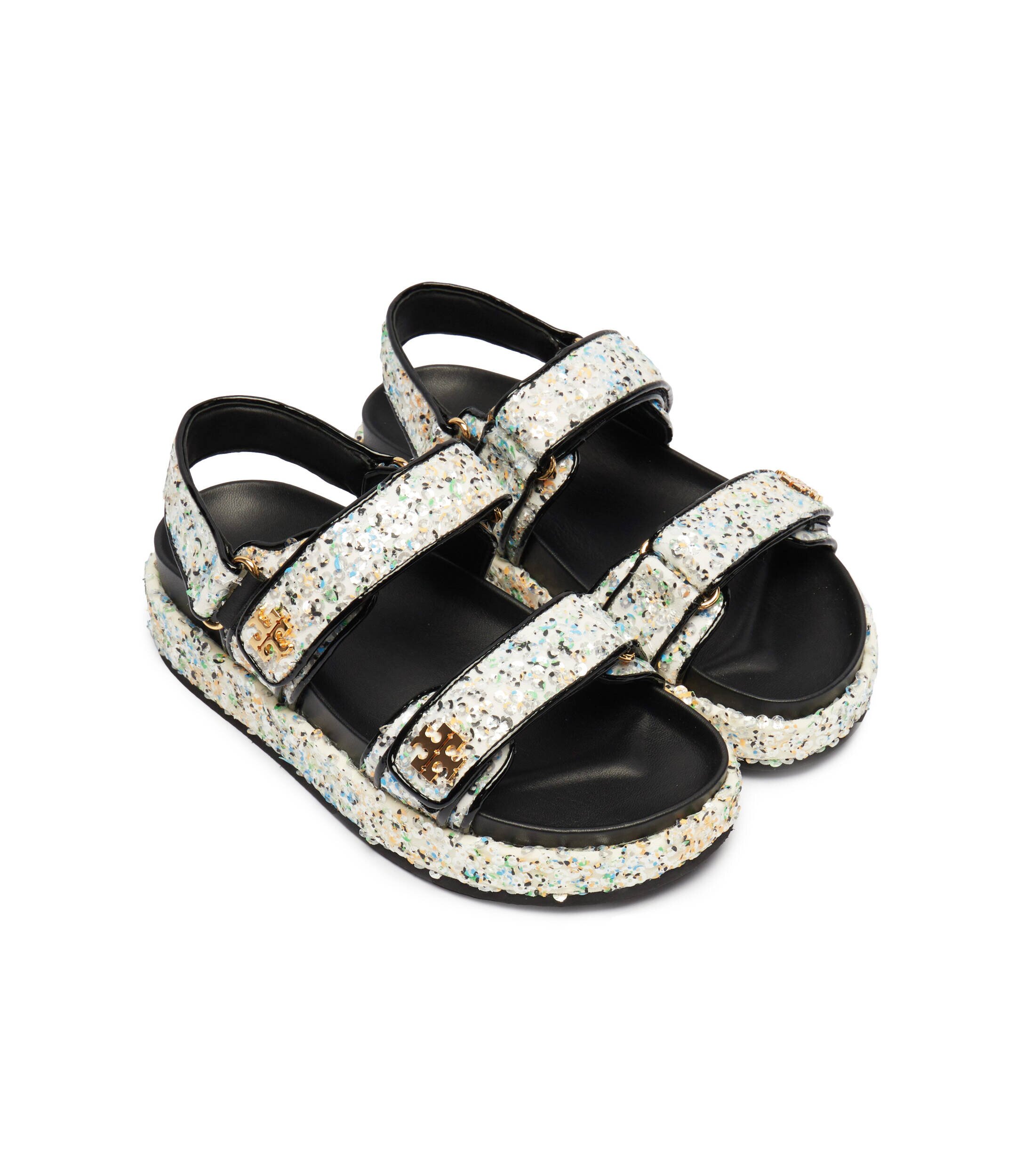Tory Burch Sandale Kira cu adaos de piele