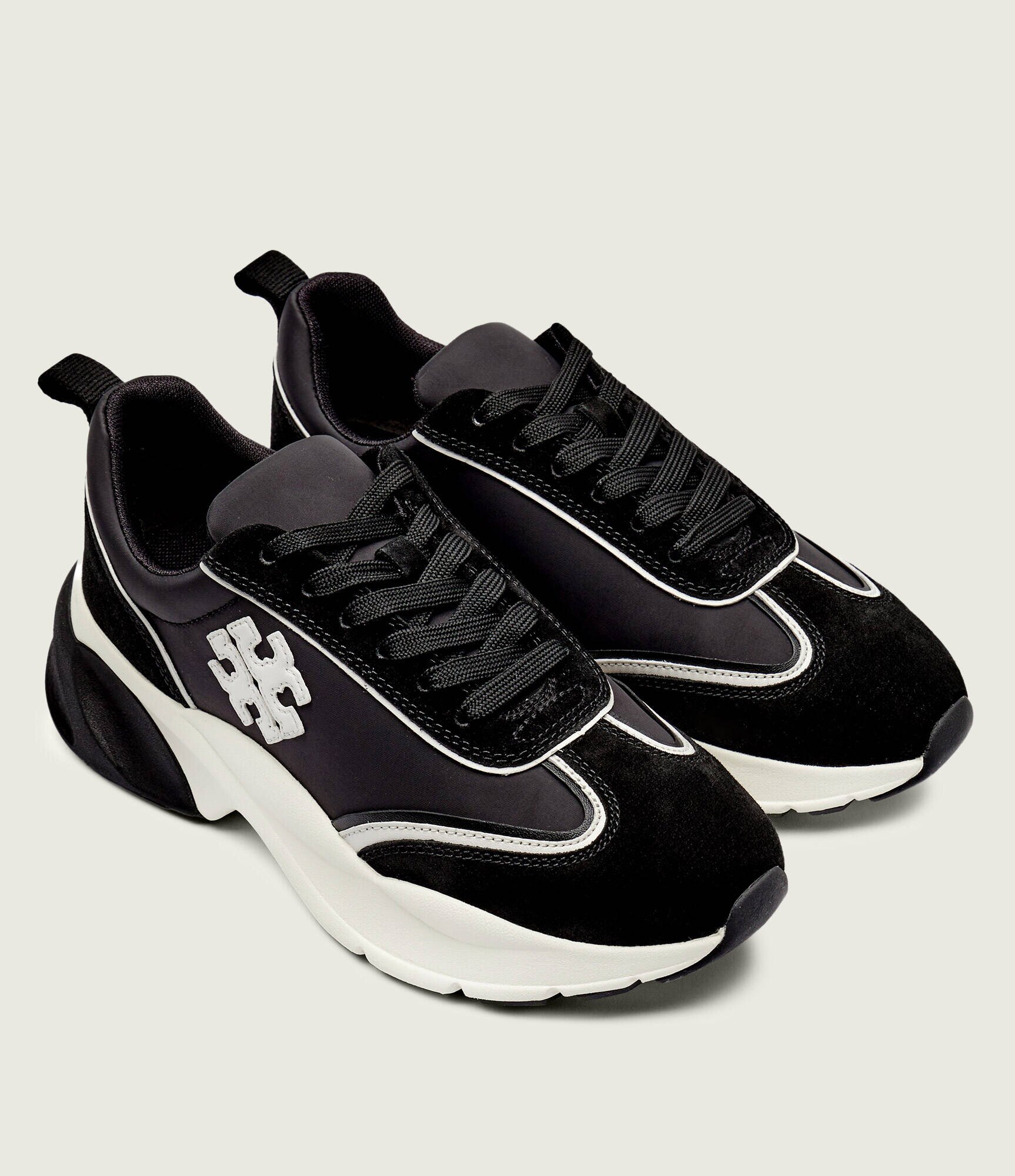 Tory Burch Skórzane sneakers GOOD LUCK