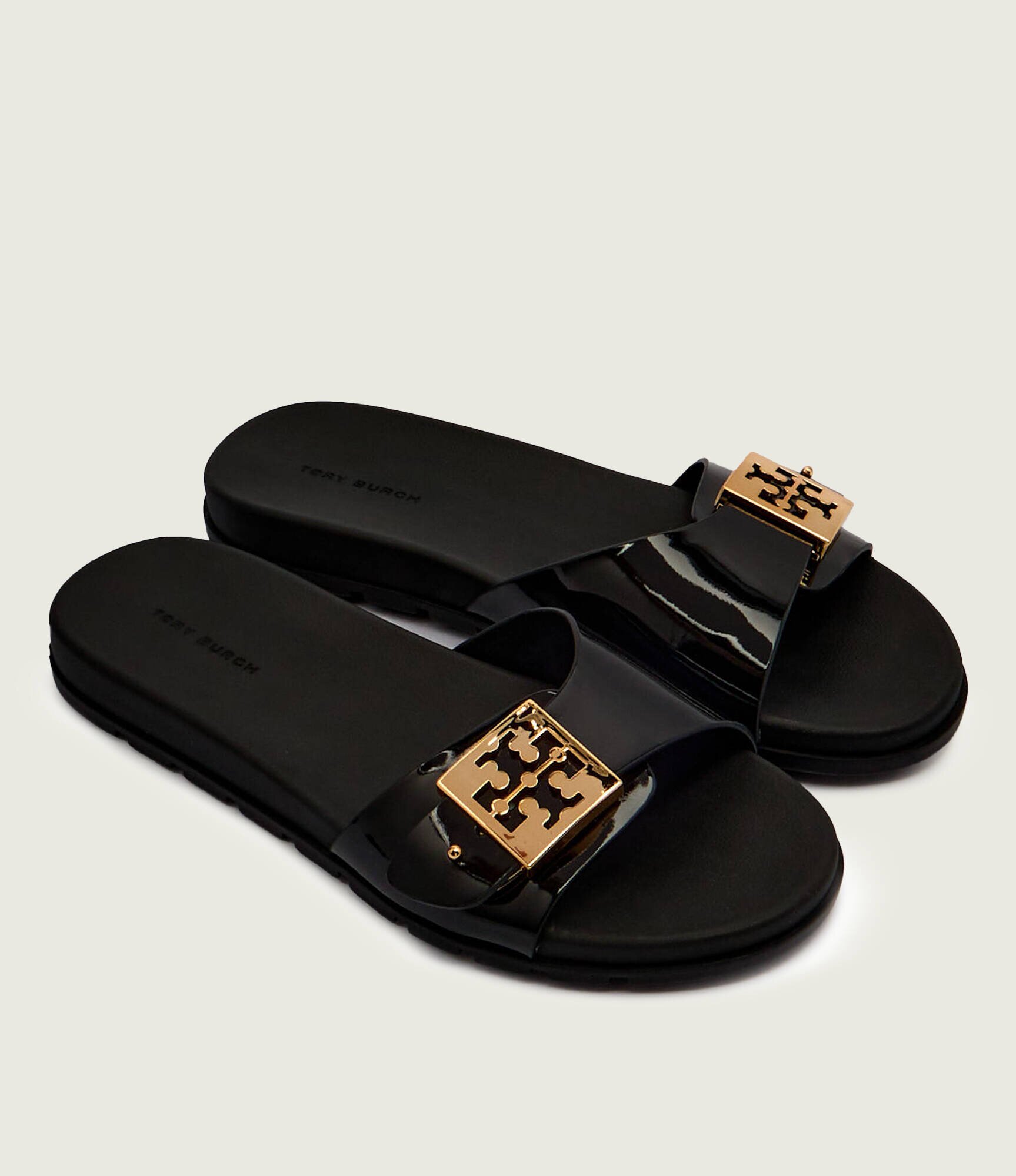 Tory Burch Șlapi cu adaos de piele