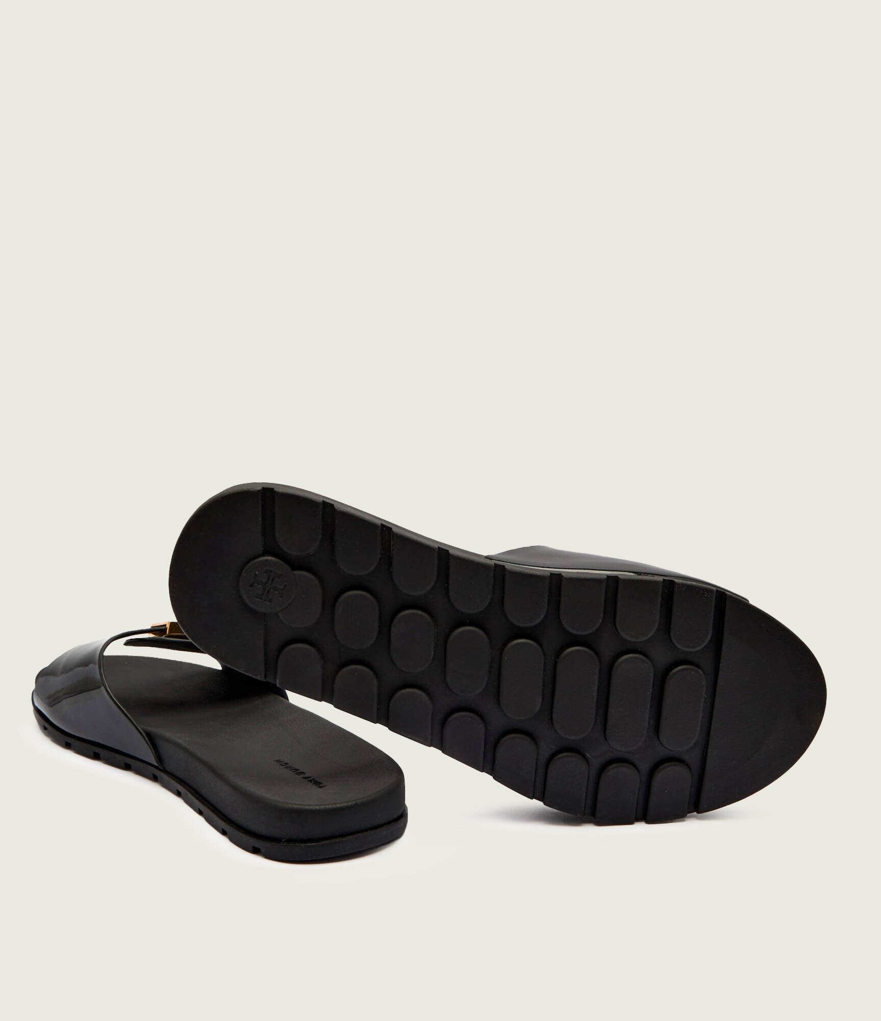 Tory Burch Șlapi cu adaos de piele