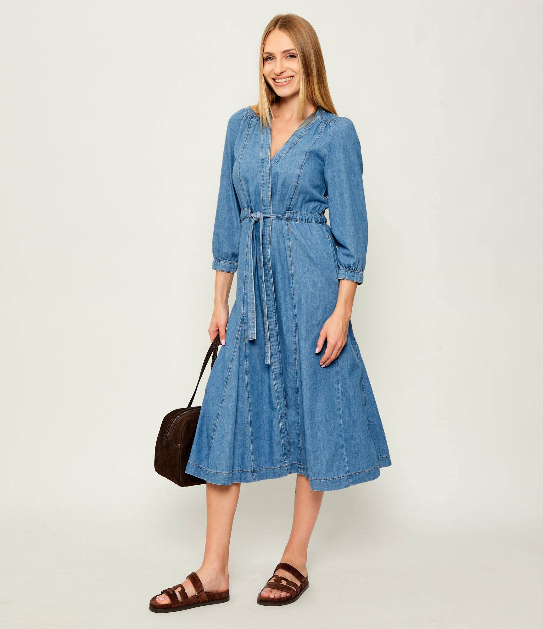 Tory Burch Șlapi INES | piele întoarsă