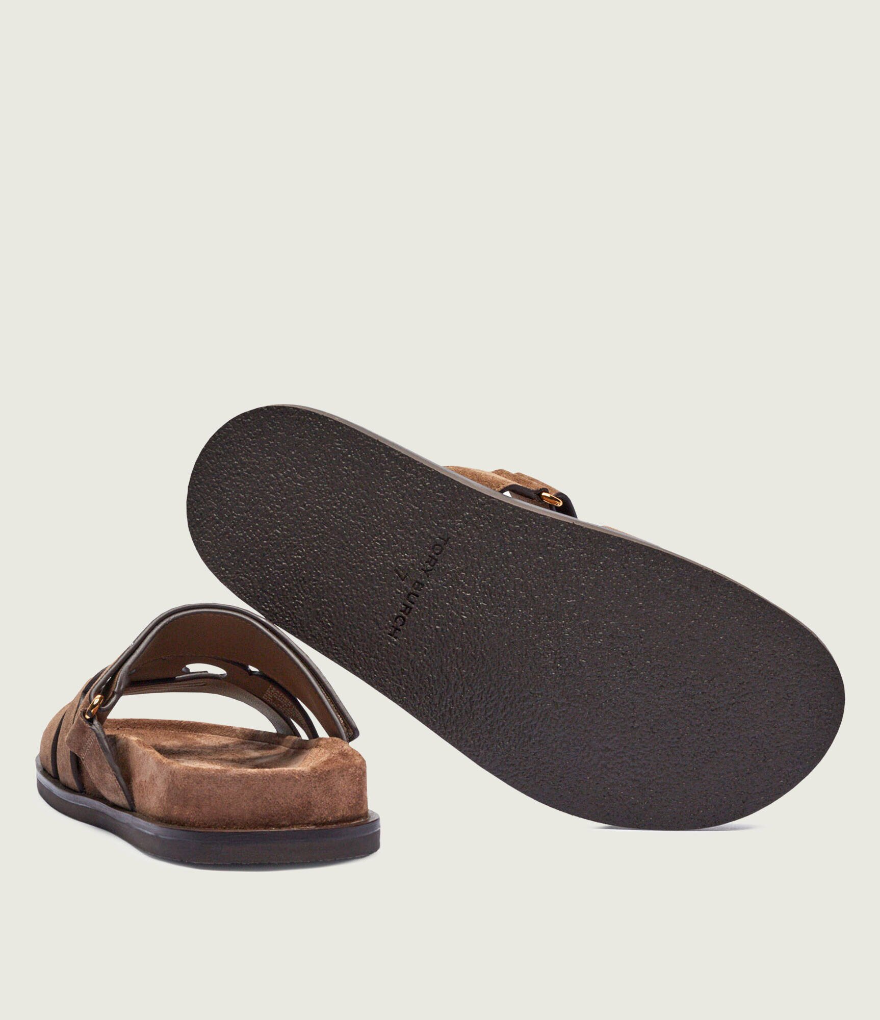 Tory Burch Șlapi Ines| piele întoarsă