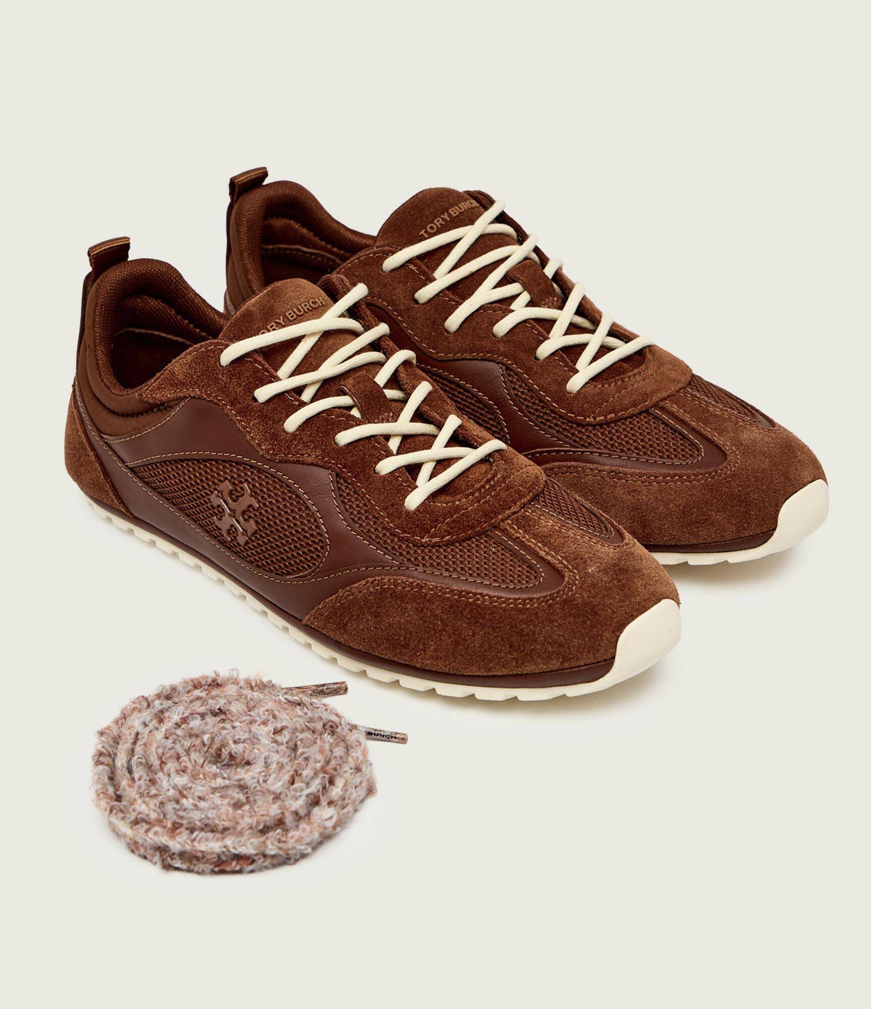 Tory Burch Sneakers Field | piele întoarsă