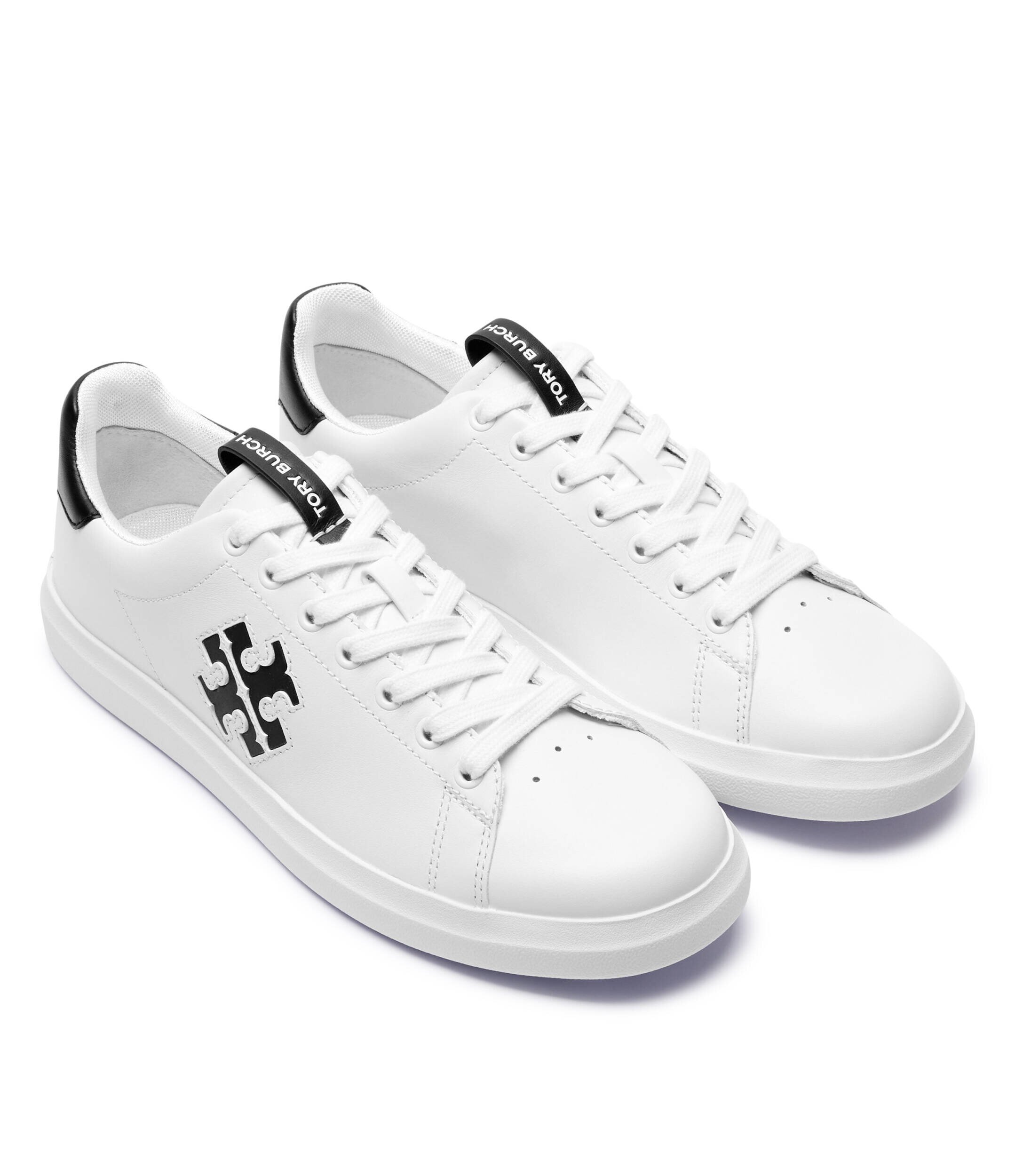 Tory Burch Teniși din piele Double T Howell Court