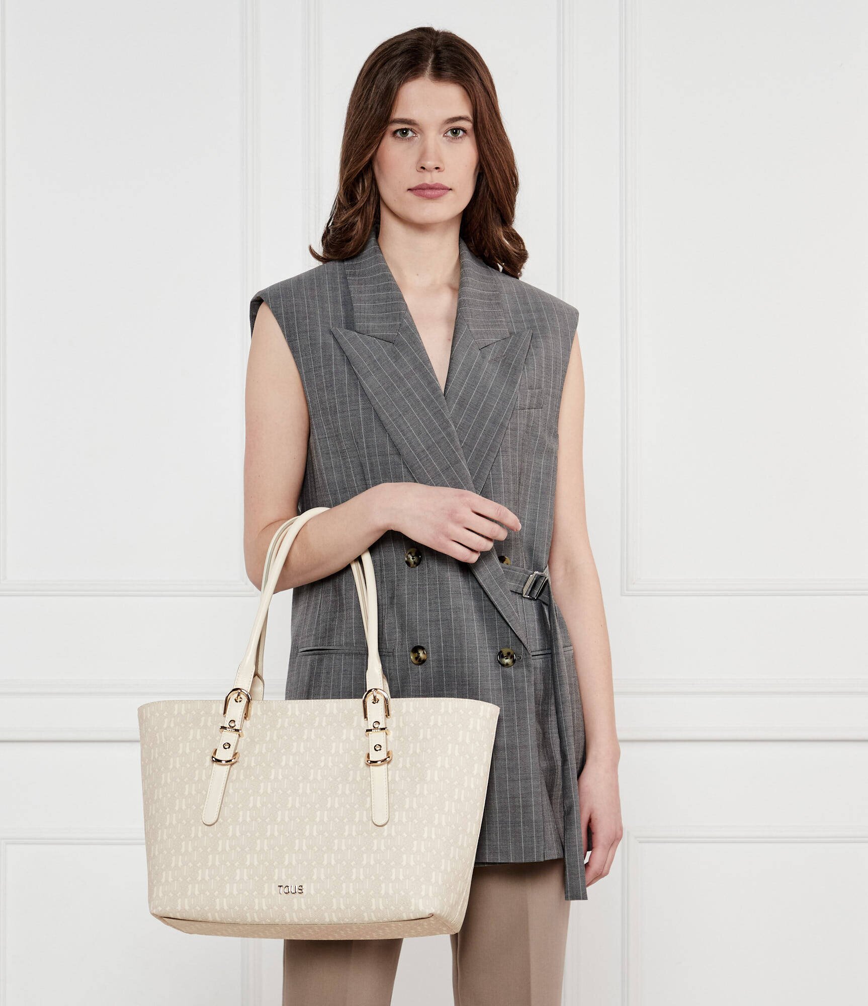 Tous Geantă shopper Buckles Silhouette