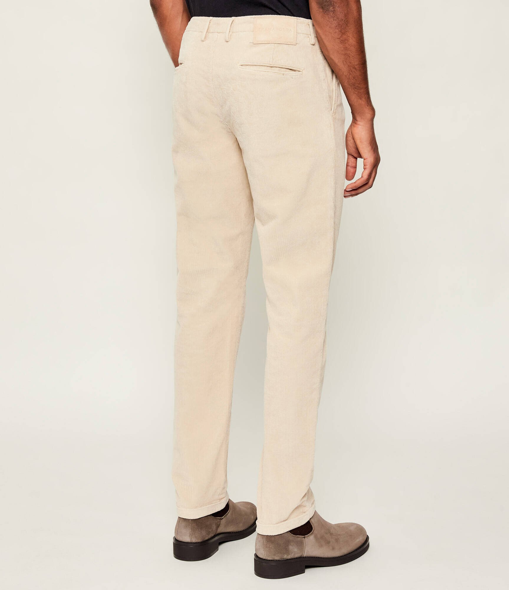 Tramarossa Pantaloni chino Alberto | Slim Fit | catifea reiată