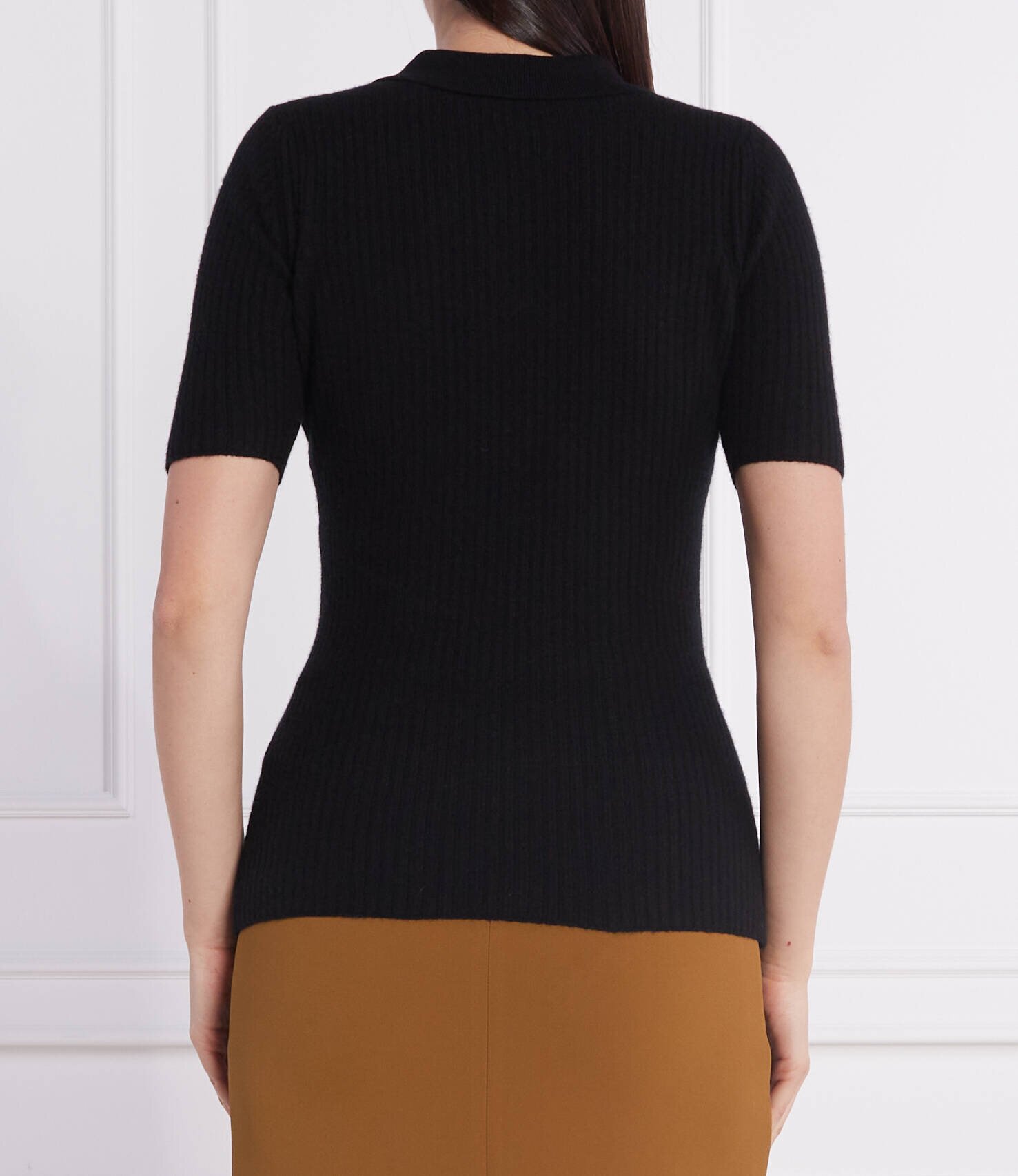 Trussardi De lână polo | Slim Fit cu adaos de cașmir