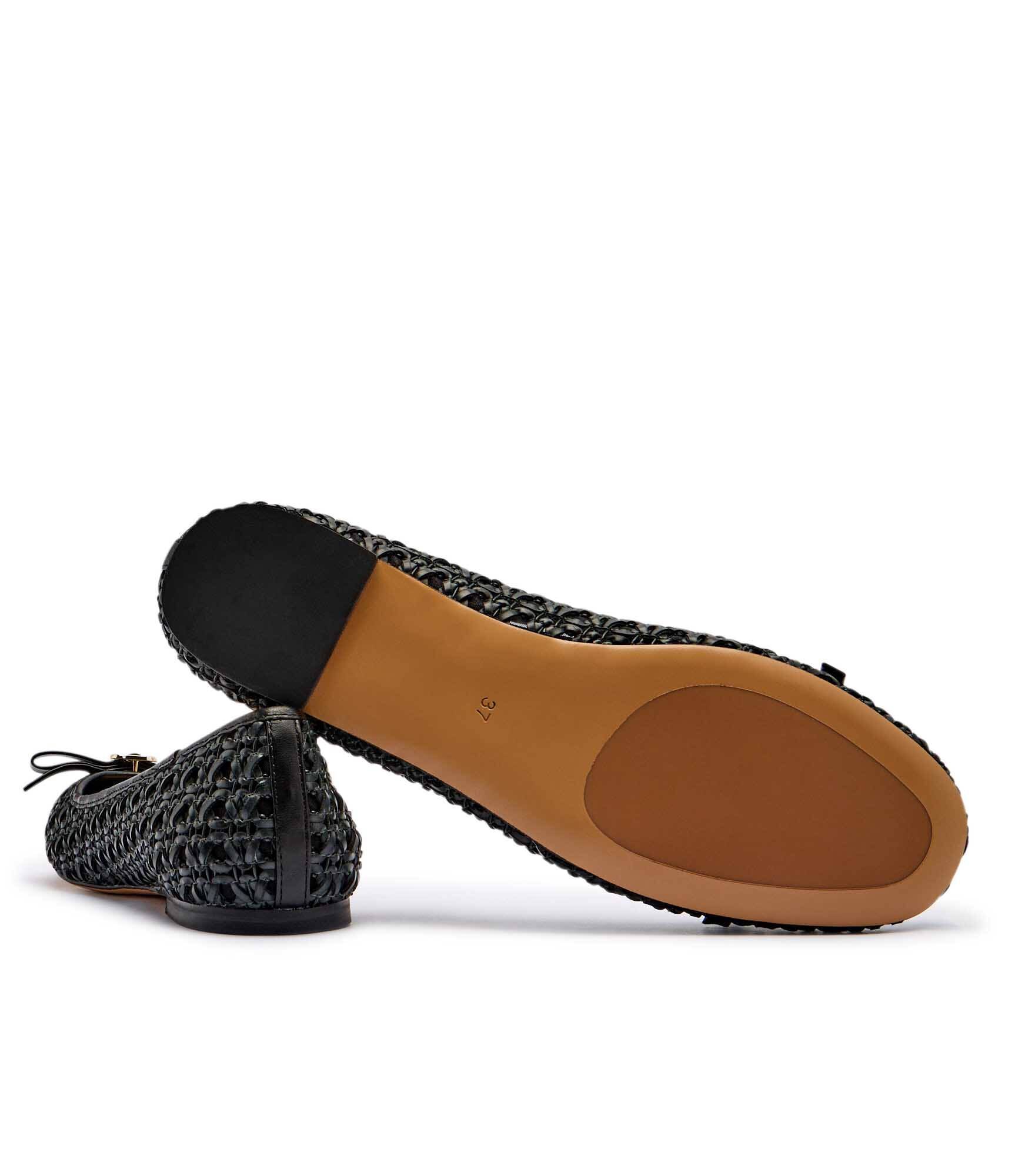 TWINSET Balerini cu adaos de piele