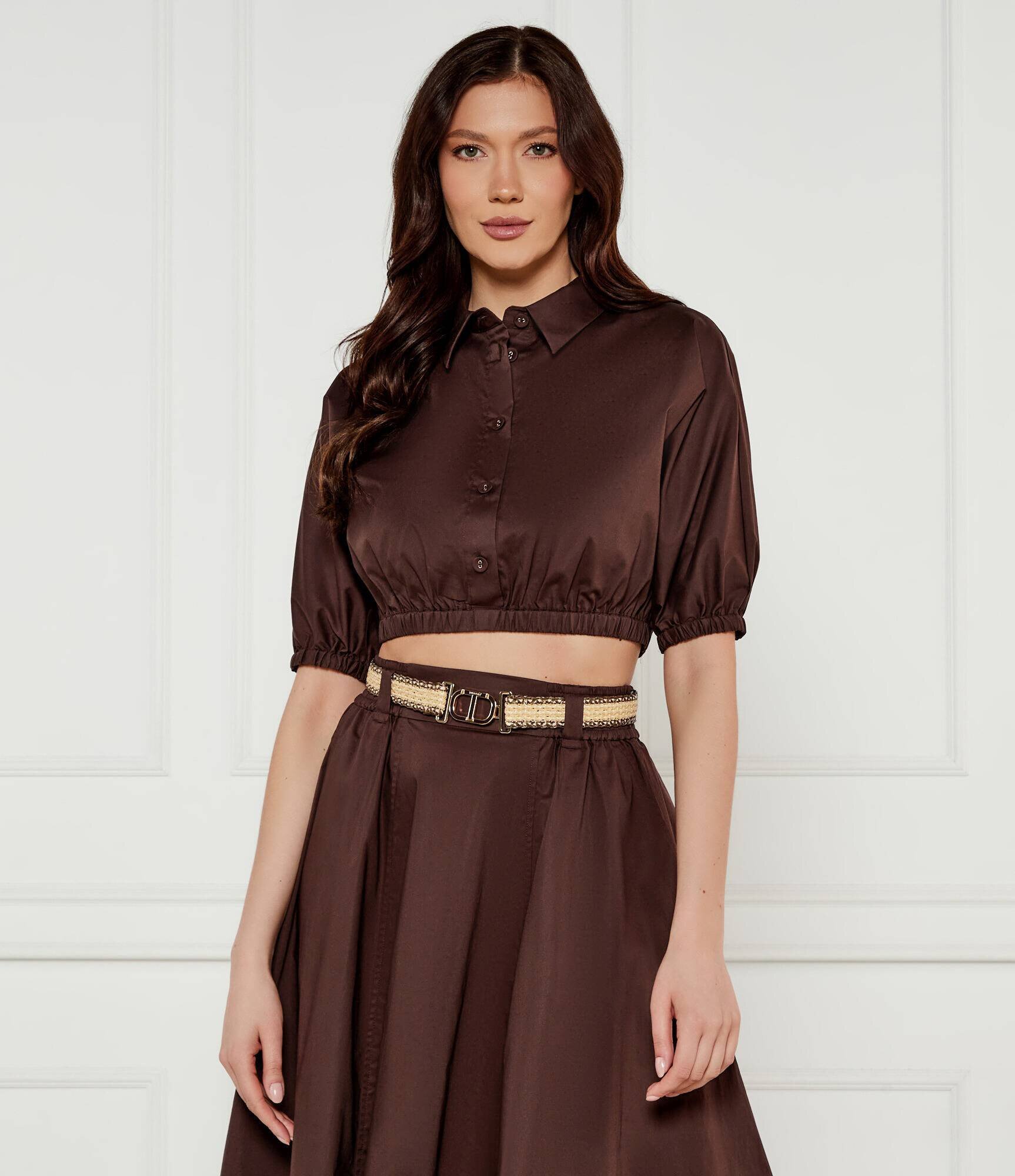 TWINSET Cămașă | Cropped Fit