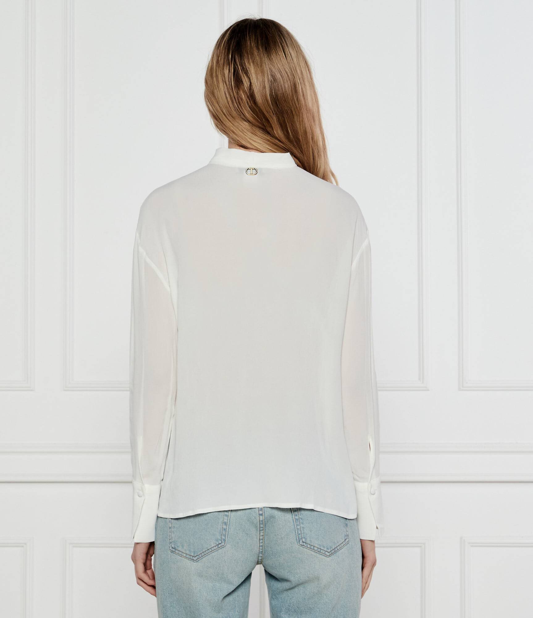 TWINSET Cămașă Georgette | Regular Fit