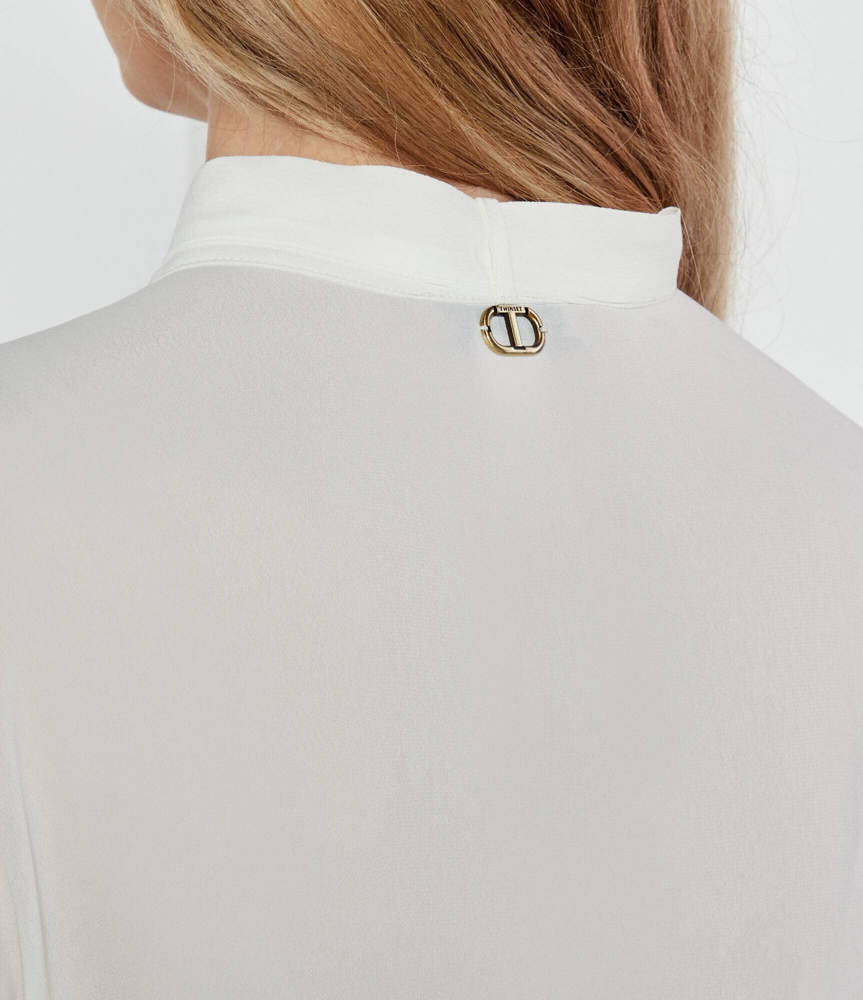 TWINSET Cămașă Georgette | Regular Fit