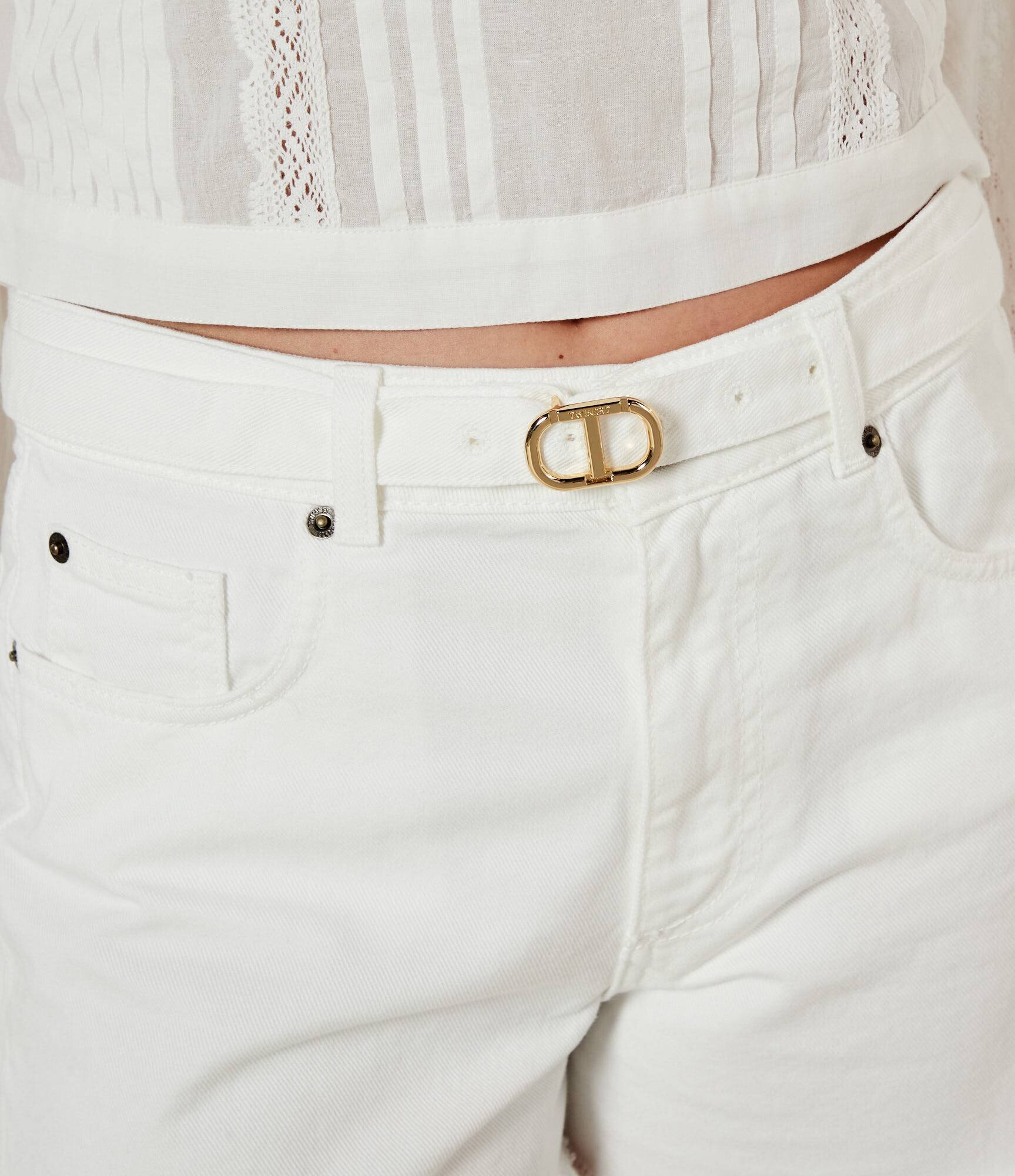 TWINSET De blugi pantaloni scurți | Regular Fit