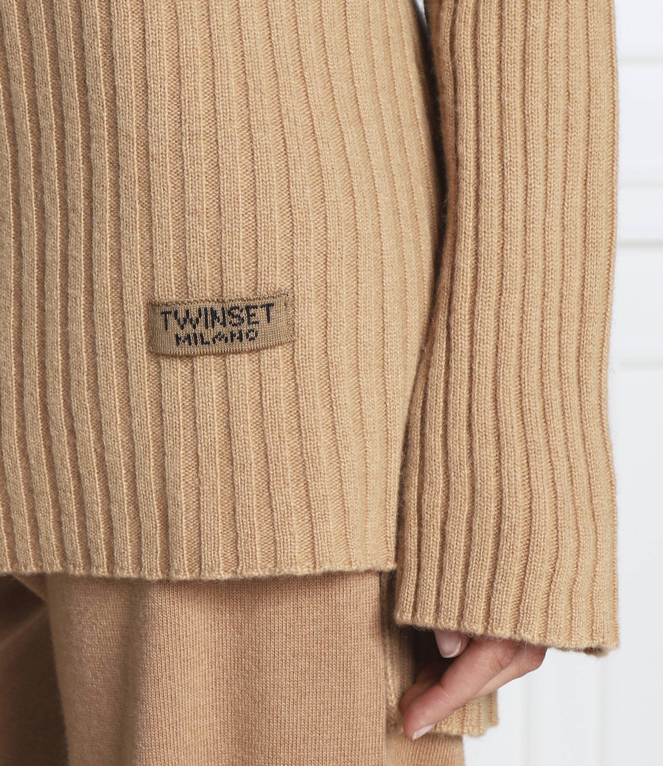 TWINSET de lână maletă | regular fit cu adaos de cașmir