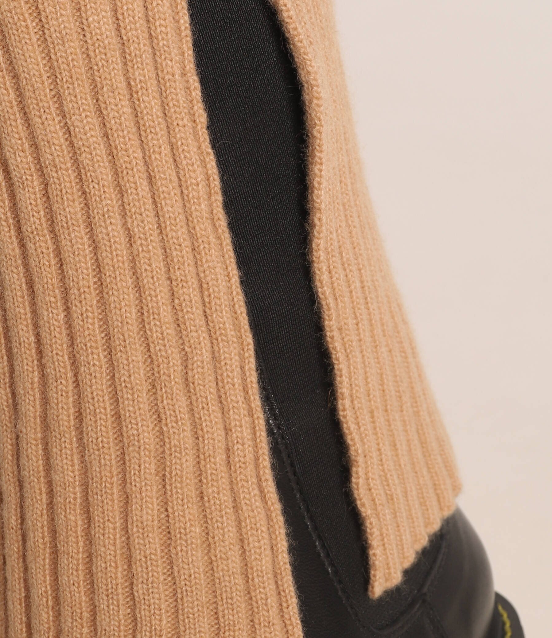 TWINSET De lână pantaloni de tricot | Relaxed fit cu adaos de cașmir