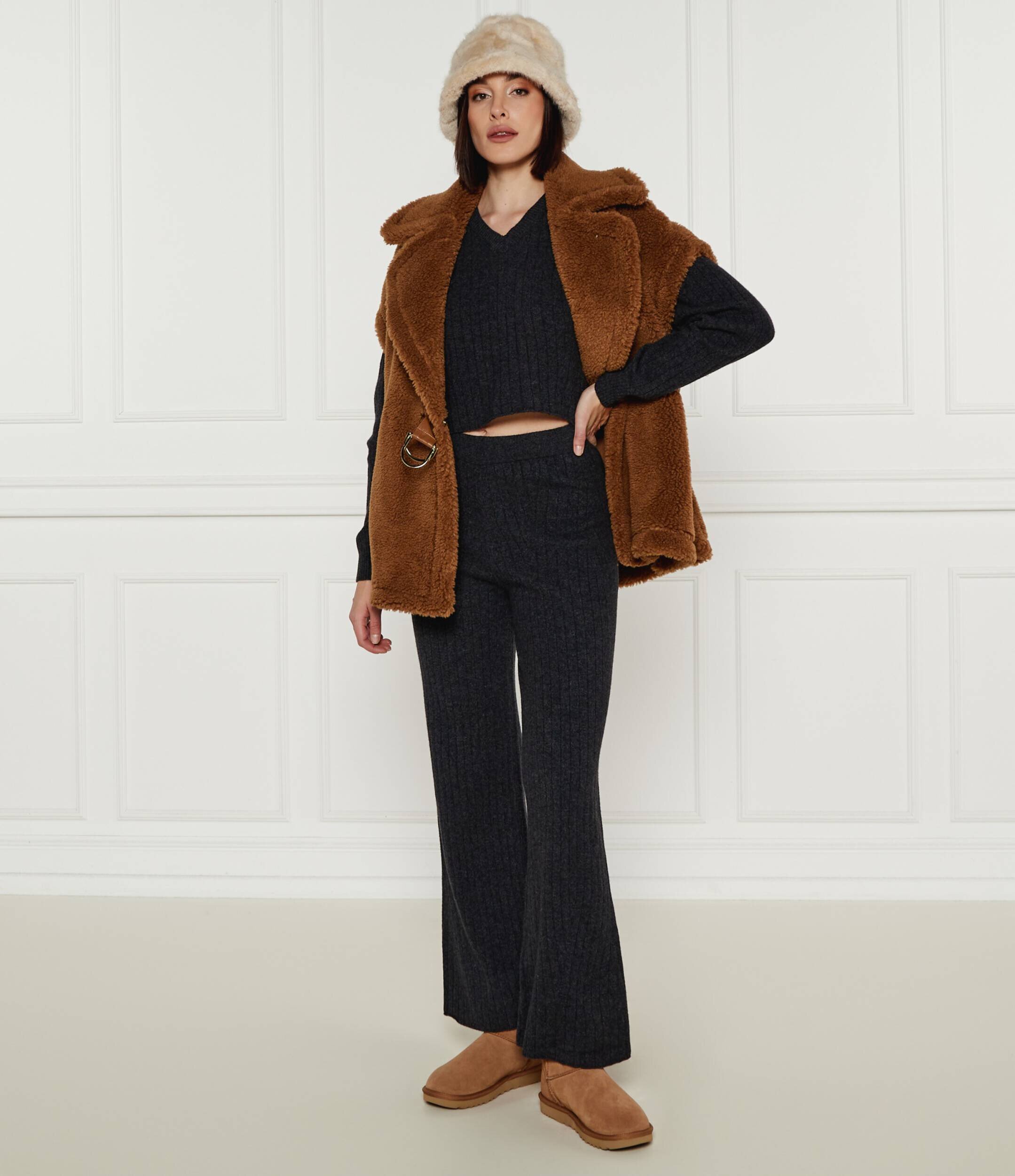 TWINSET De lână pantaloni | Regular Fit