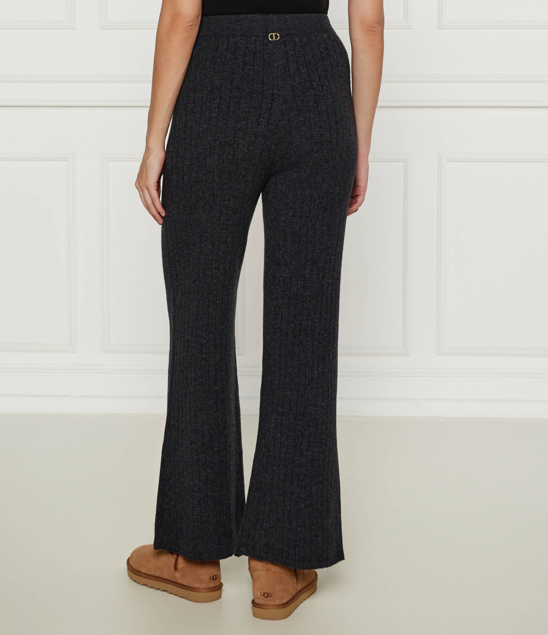TWINSET De lână pantaloni | Regular Fit