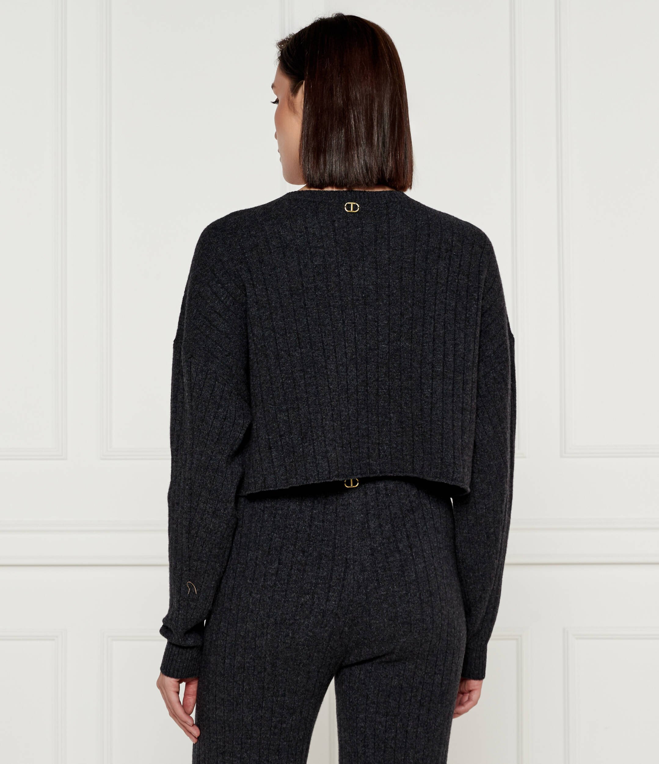 TWINSET De lână pulover | Cropped Fit