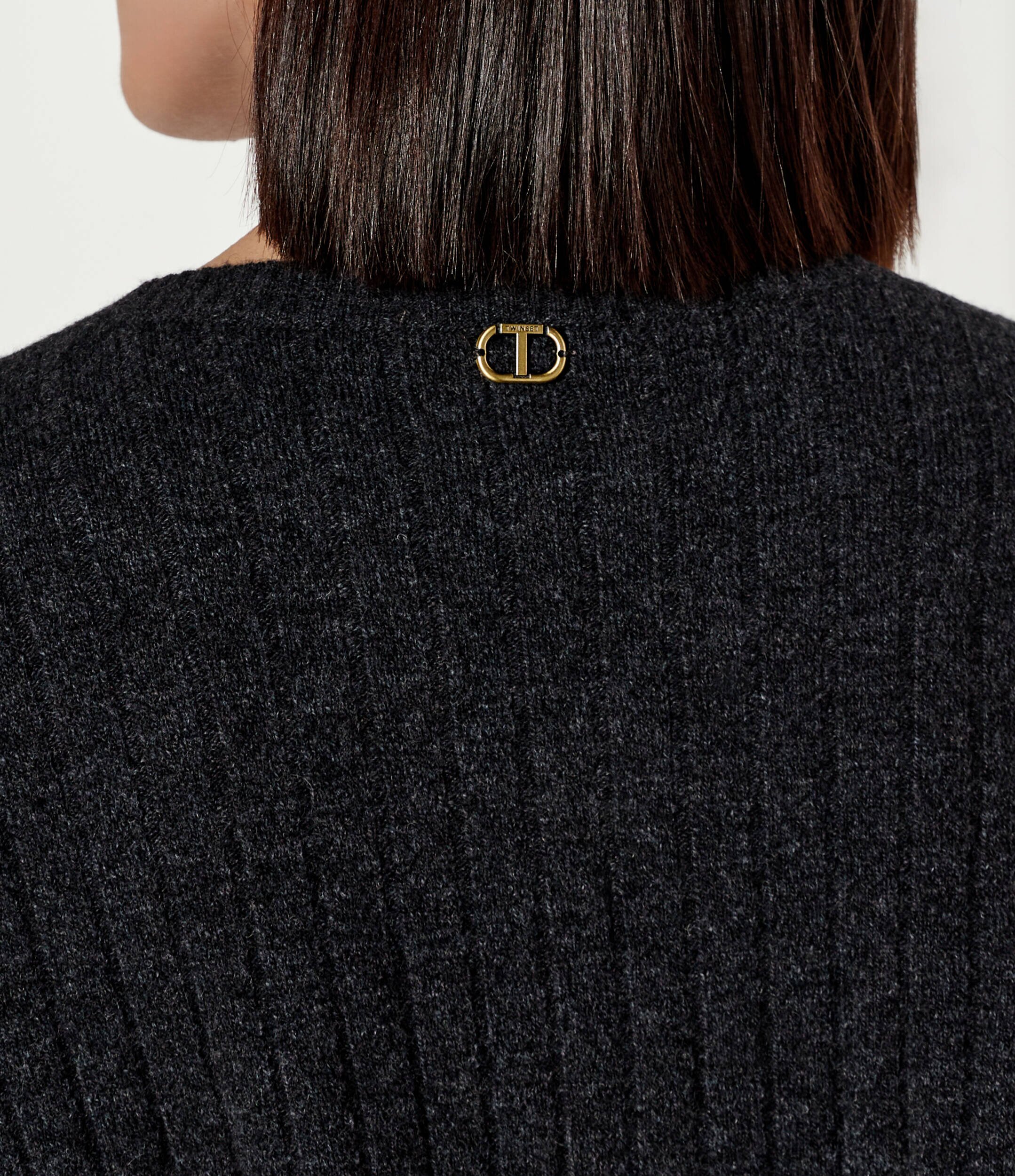TWINSET De lână pulover | Cropped Fit