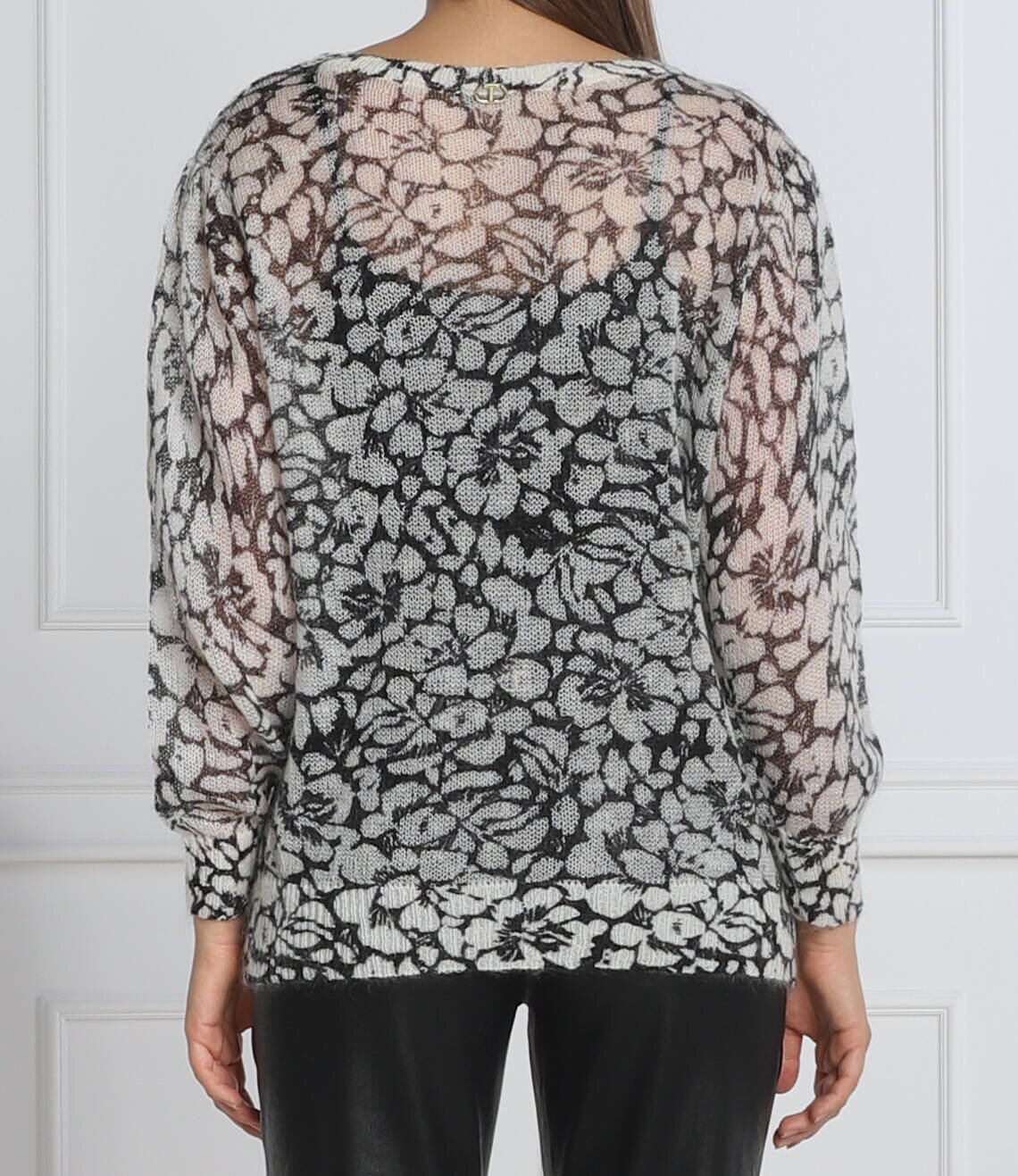 TWINSET de lână pulover | longline fit