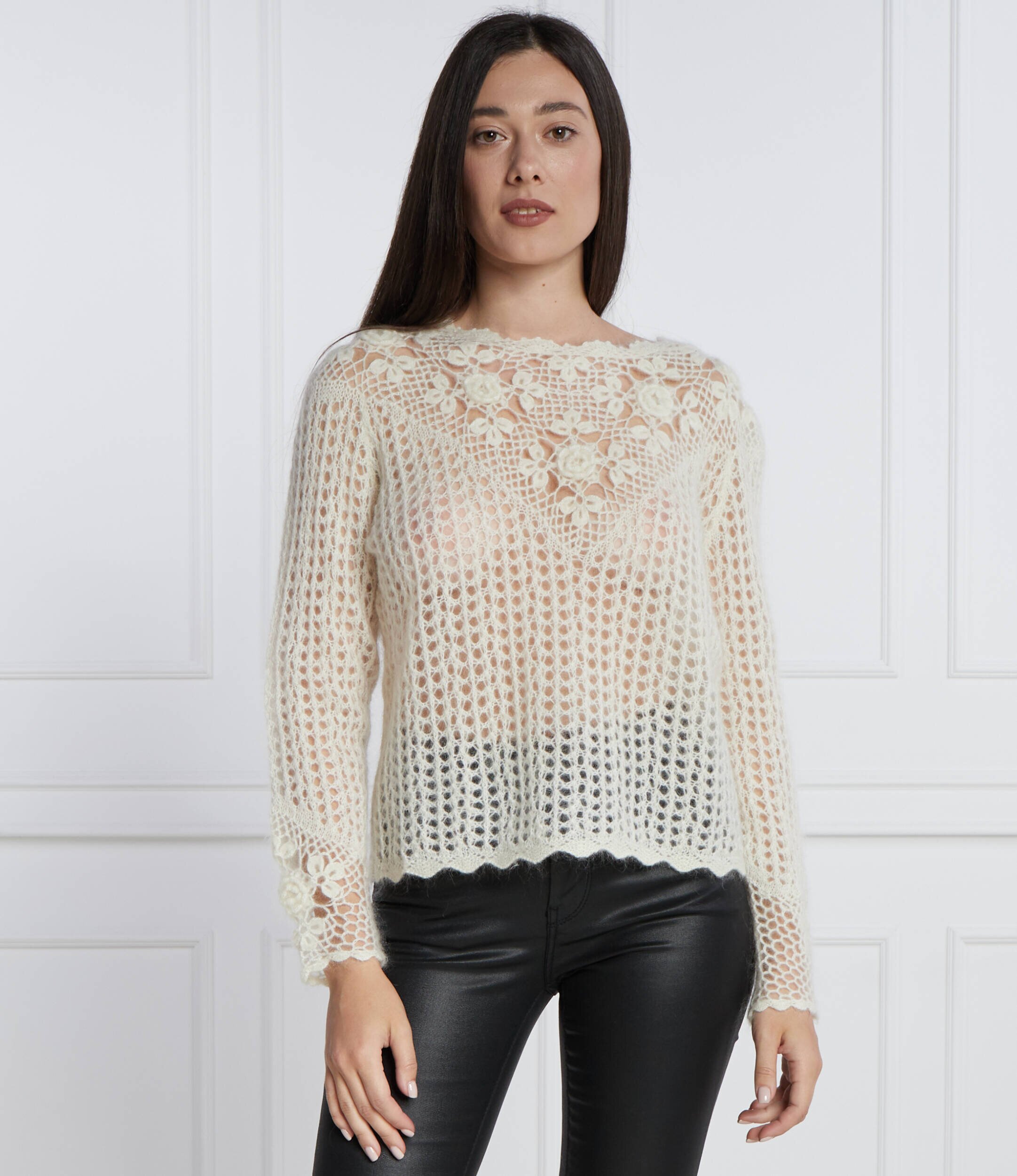TWINSET De lână pulover | Regular Fit