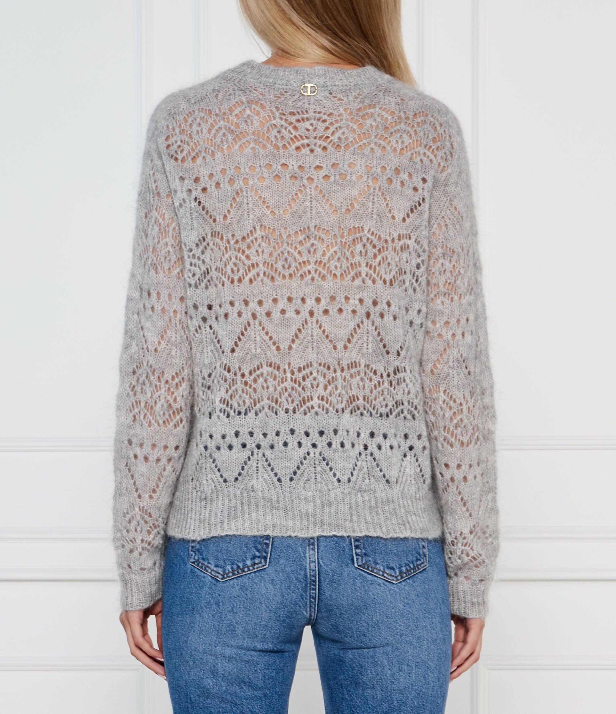TWINSET De mohair pulover | Relaxed fit