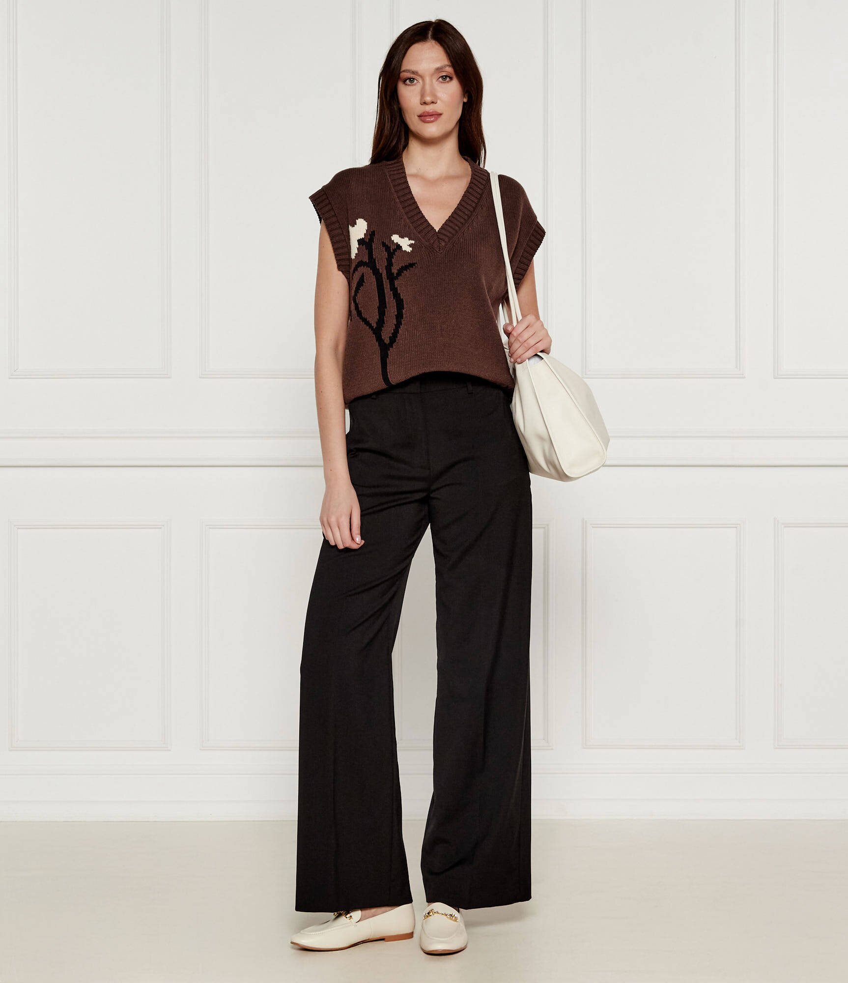 TWINSET De piele pantofi loafer