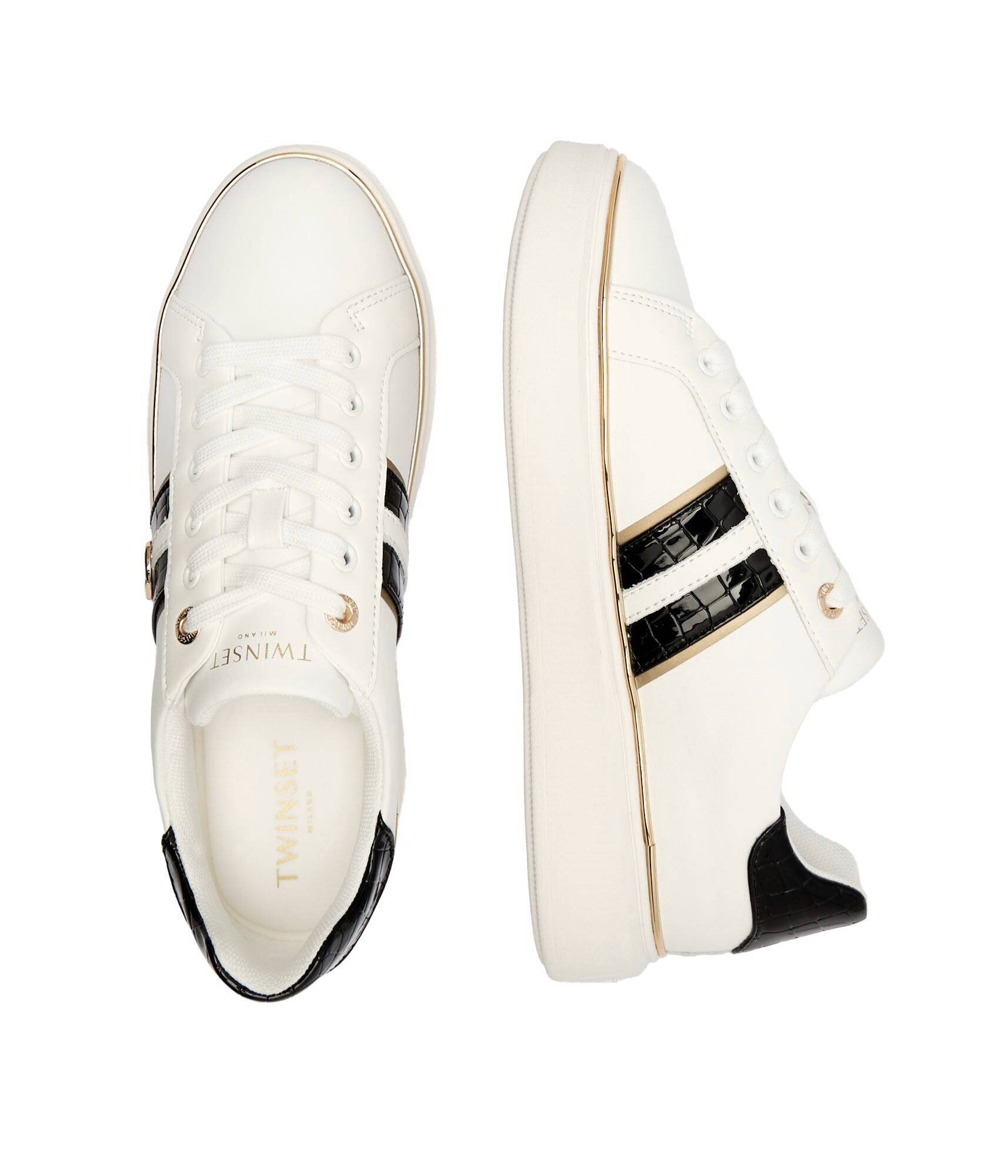 TWINSET De piele sneakers